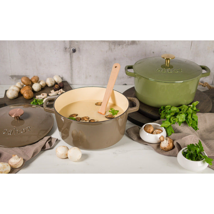 Sabor Gjutjärnsgryta 24 cm 4,4 L mahogny