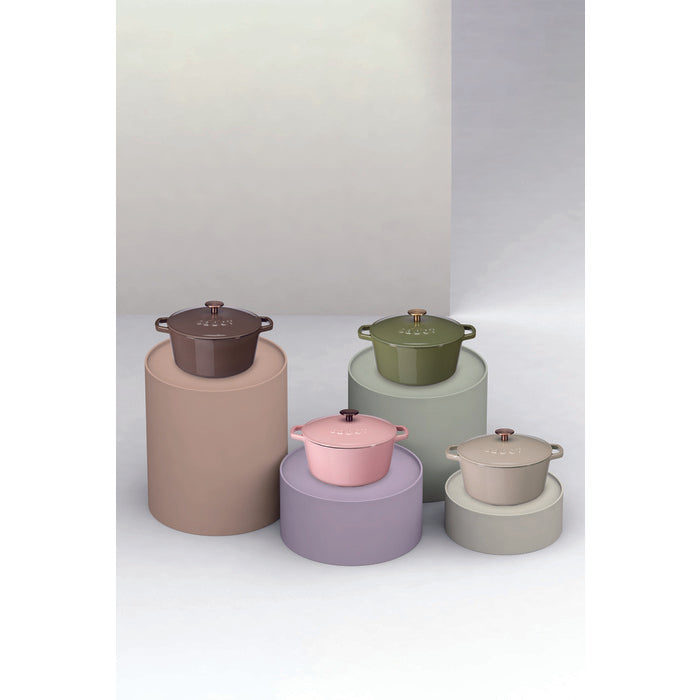 Sabor Gjutjärnsgryta 24 cm 4,4 L mahogny