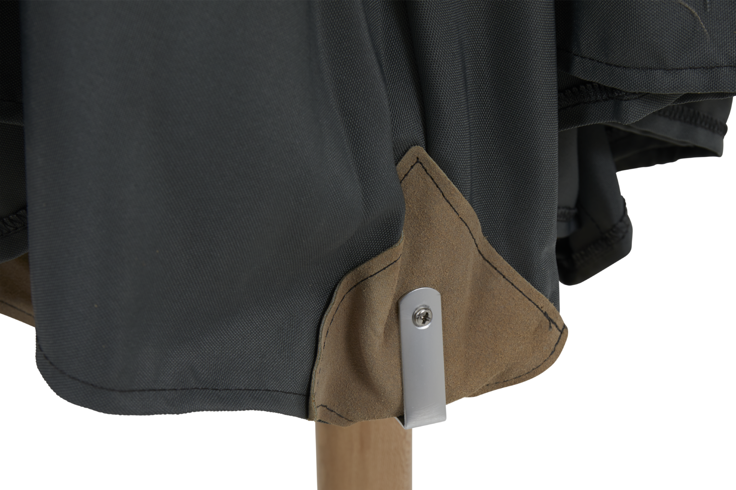 Brafab Parma parasoll Grå 3,5 M