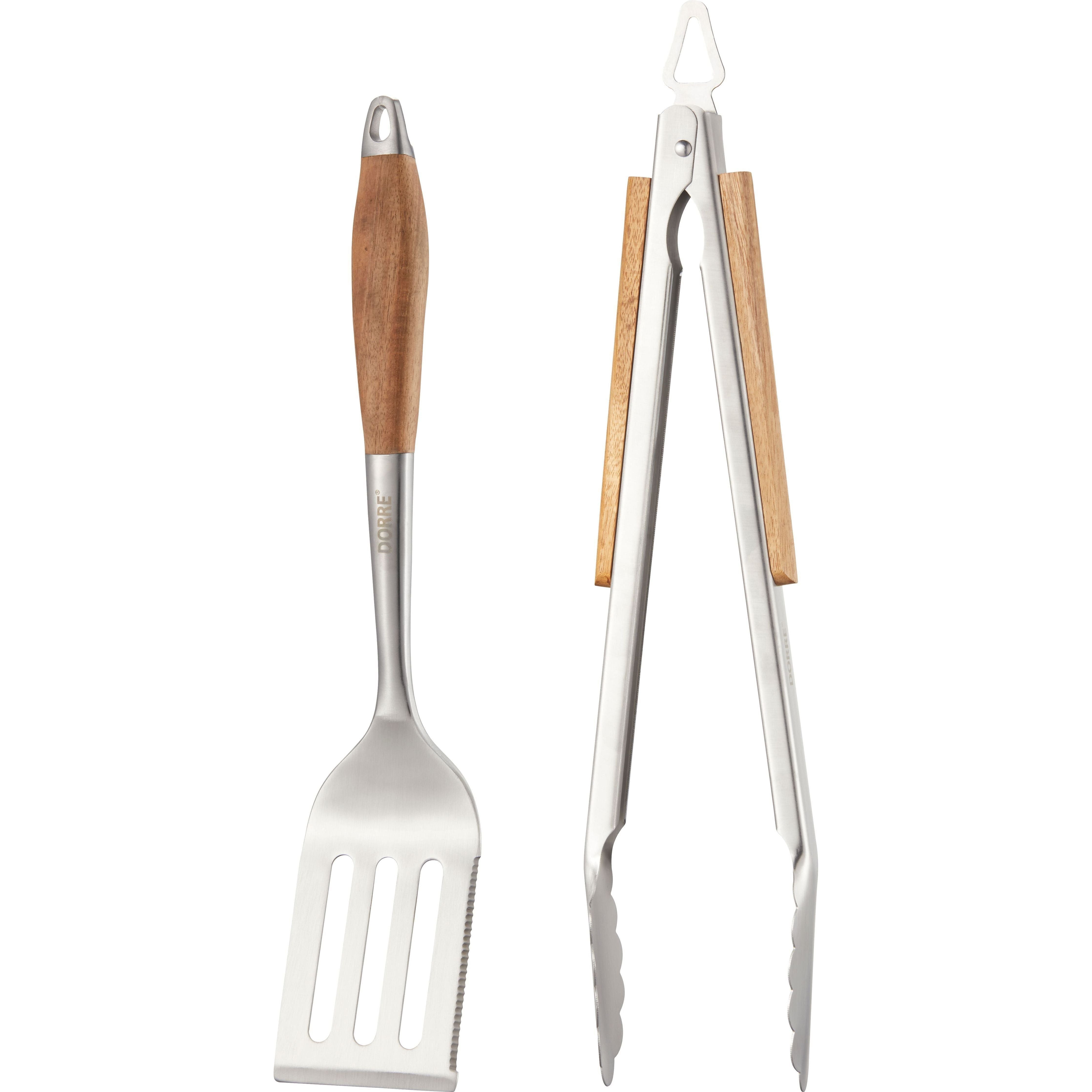 Dorre Grillredskap Stekspade & Grilltång Akaciaträ