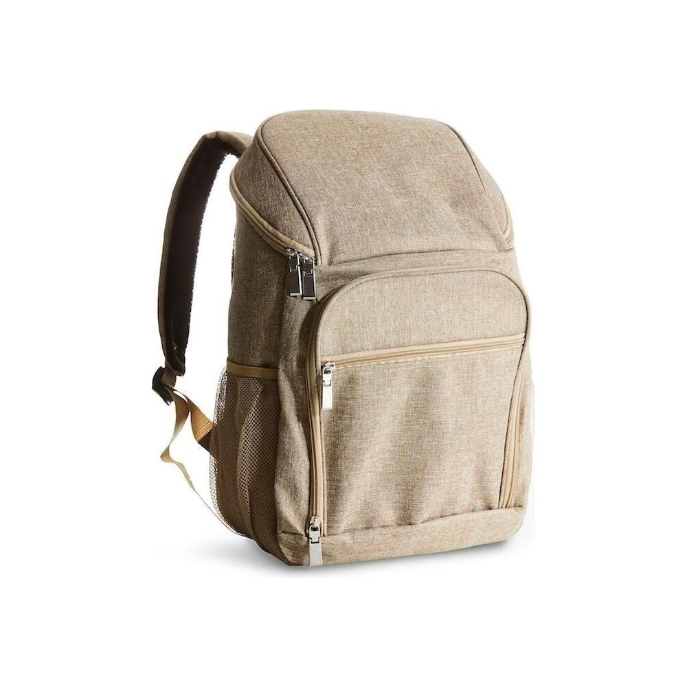 Sagaform City Kylväska Ryggsäck Beige 21 L