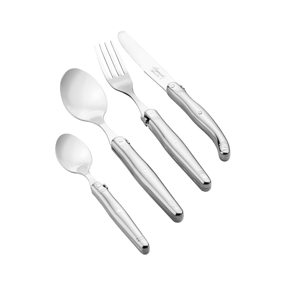 Laguiole Bestickset Stainless Steel SET 24 Silver