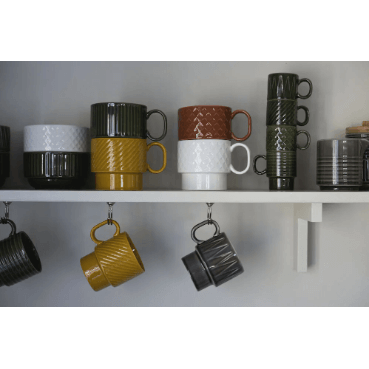 Sagaform Coffee & More Kaffemugg Grön 30 cl 2-pack