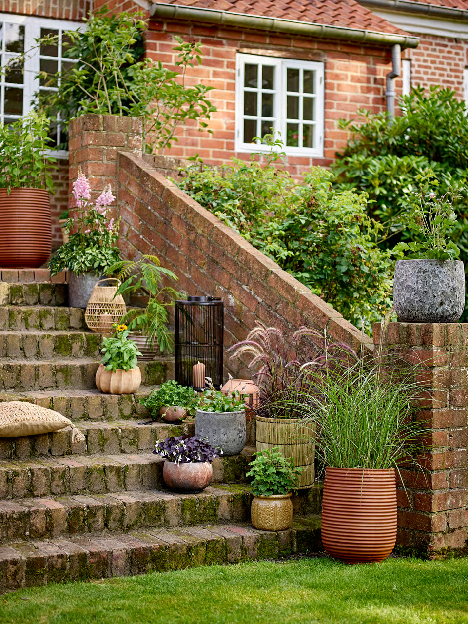 Bloomingville Mesola kruka 2 delar Brun