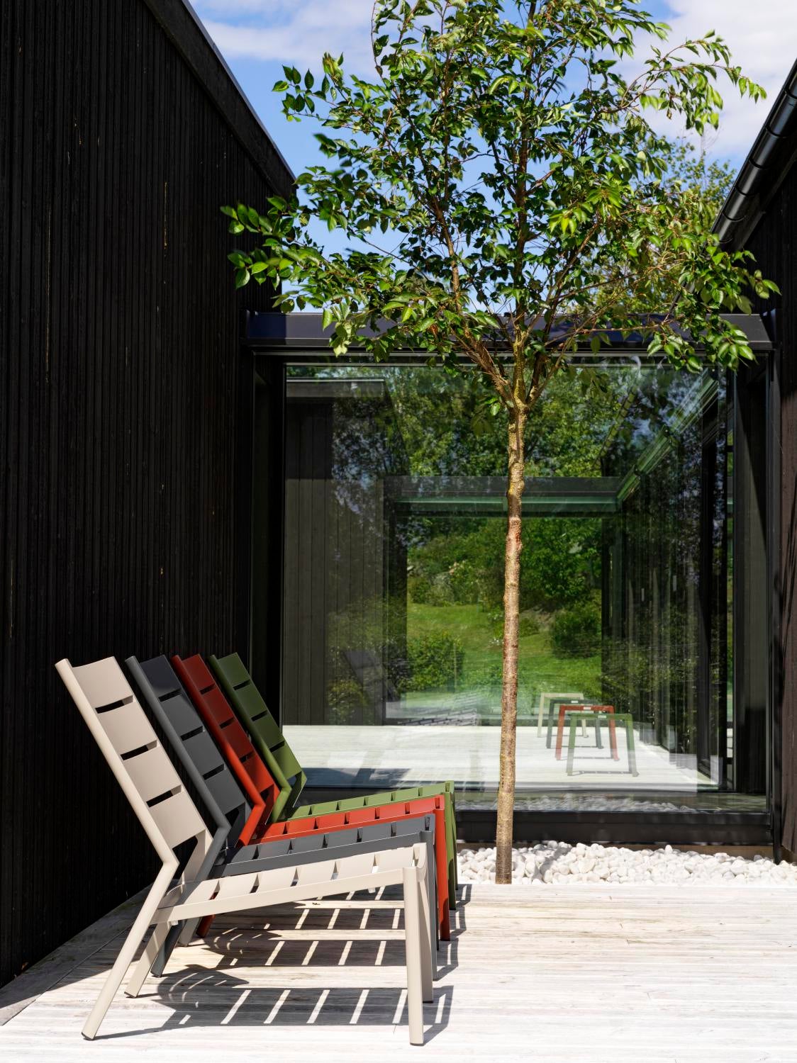 Brafab Delia loungefåtölj Khaki