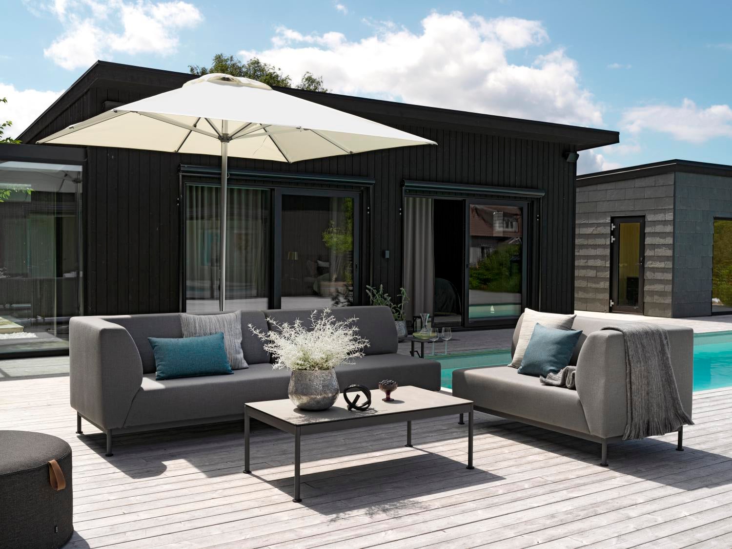 Brafab Norrsken högeravslut Antracit/Silver lining