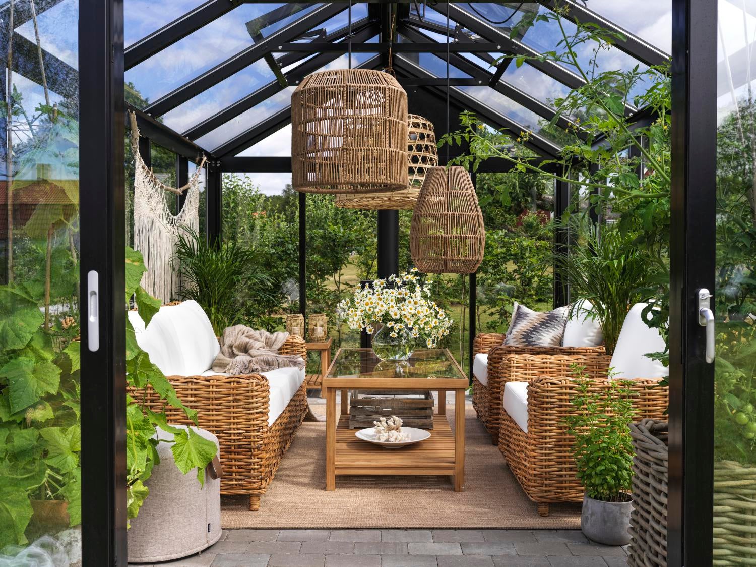 Brafab Pamir lampskärm Brun 38x53 cm