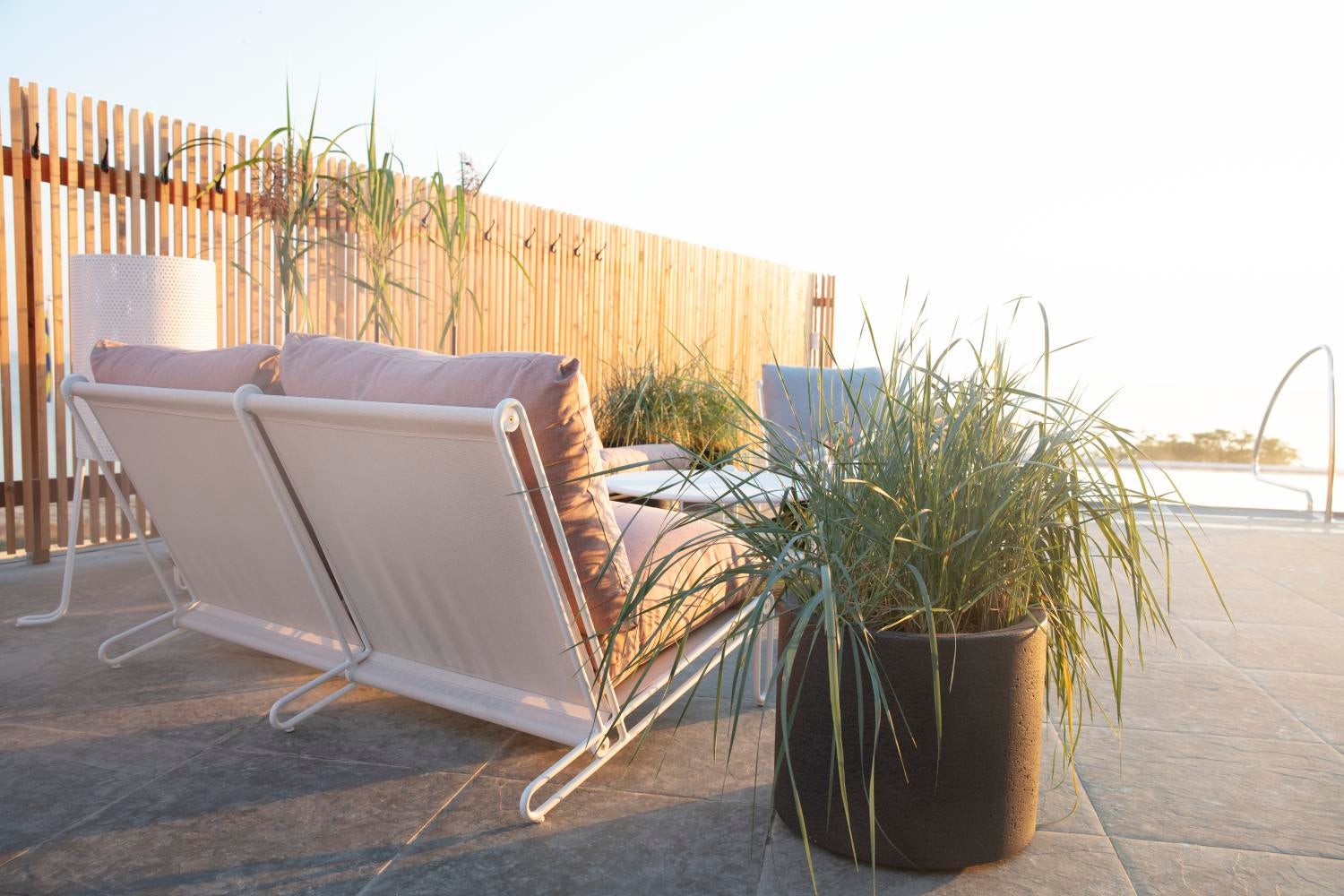 Brafab Blixt sittdel Vit/Dusty pink