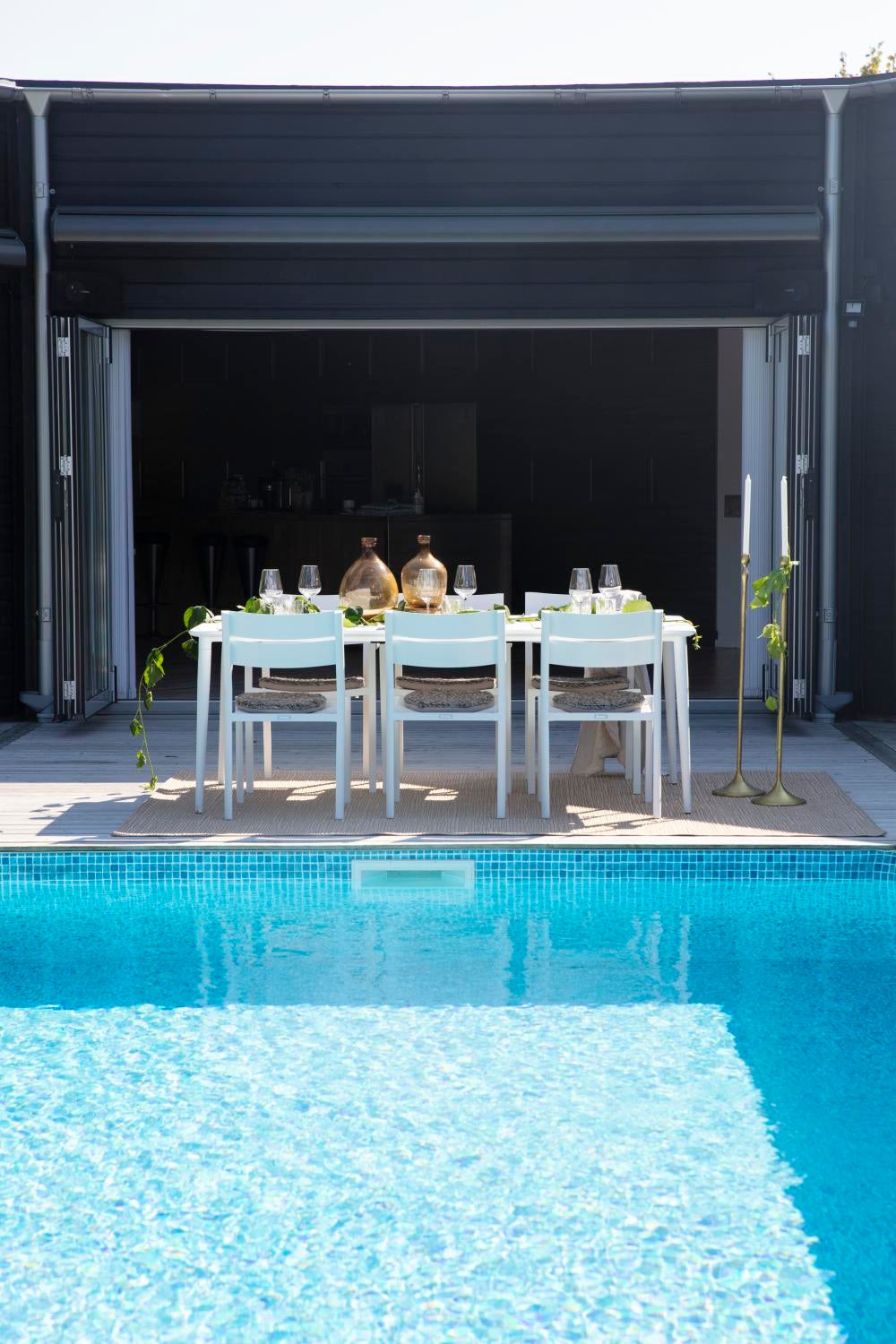 Brafab Nimes matbord Vit 200x98 cm