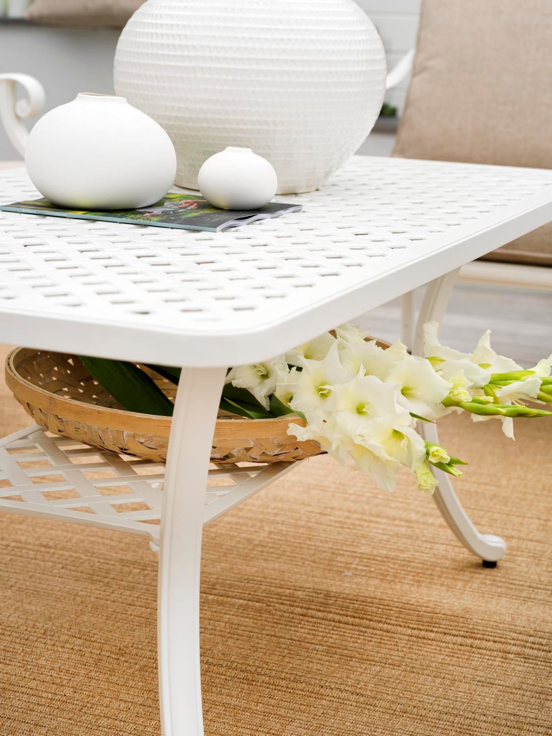 Brafab Arras soffbord Vit 70x125 cm