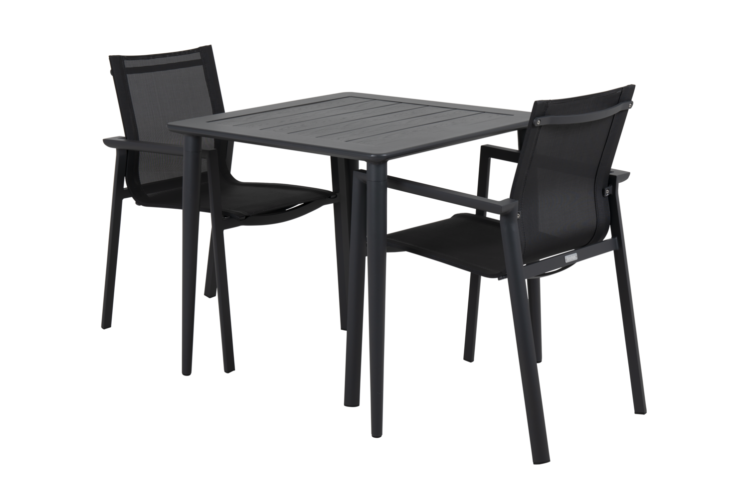 Brafab Nimes matbord Antracit 78x78 cm