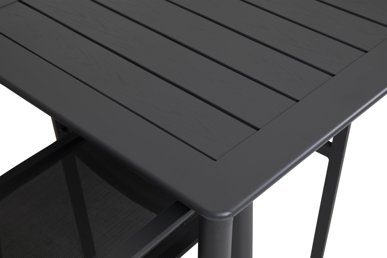 Brafab Nimes matbord Antracit 78x78 cm