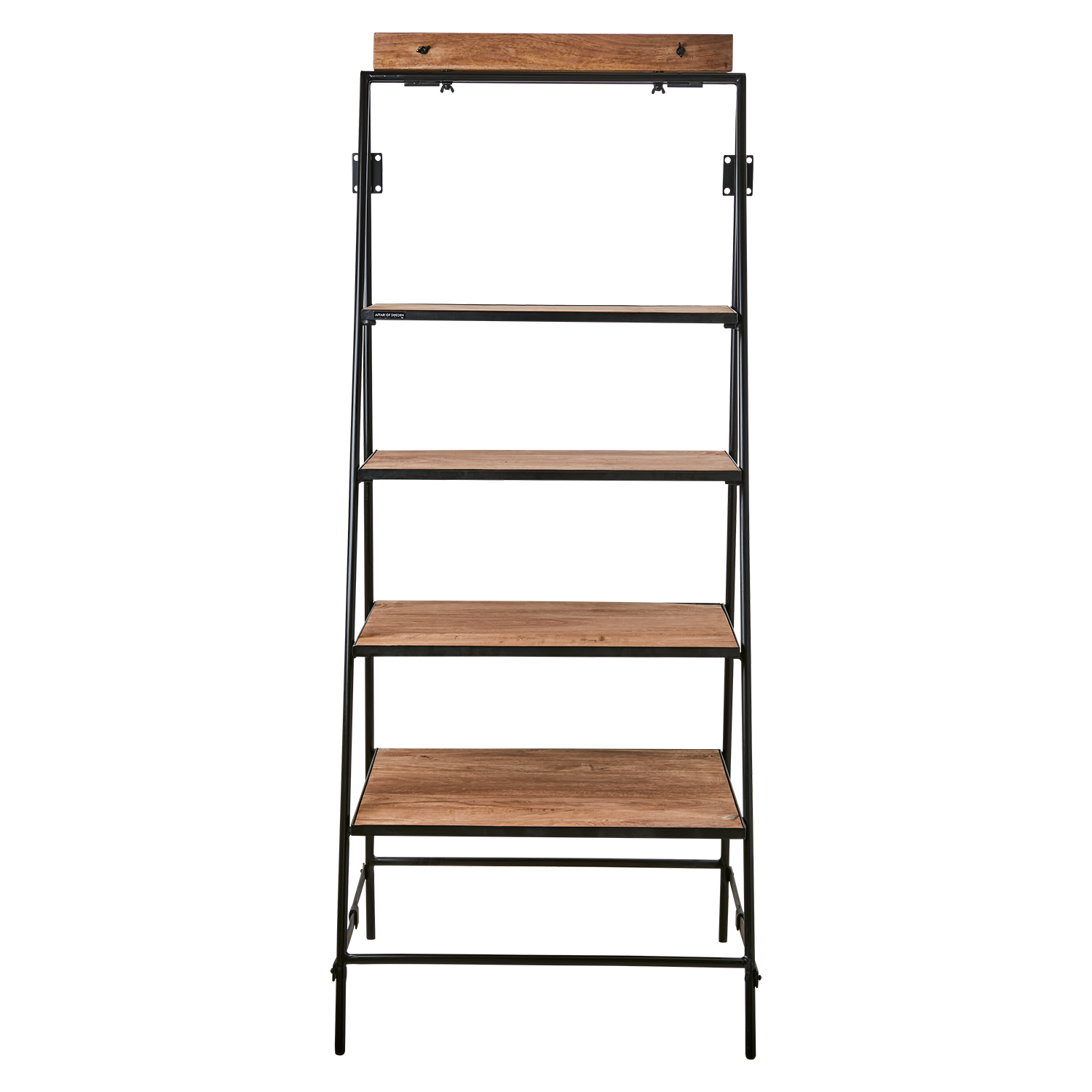 Affari of Sweden STANLEY Hylla, Svart/natur