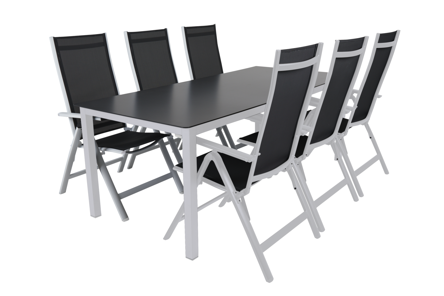 Brafab Rana positionsstol Vit/svart