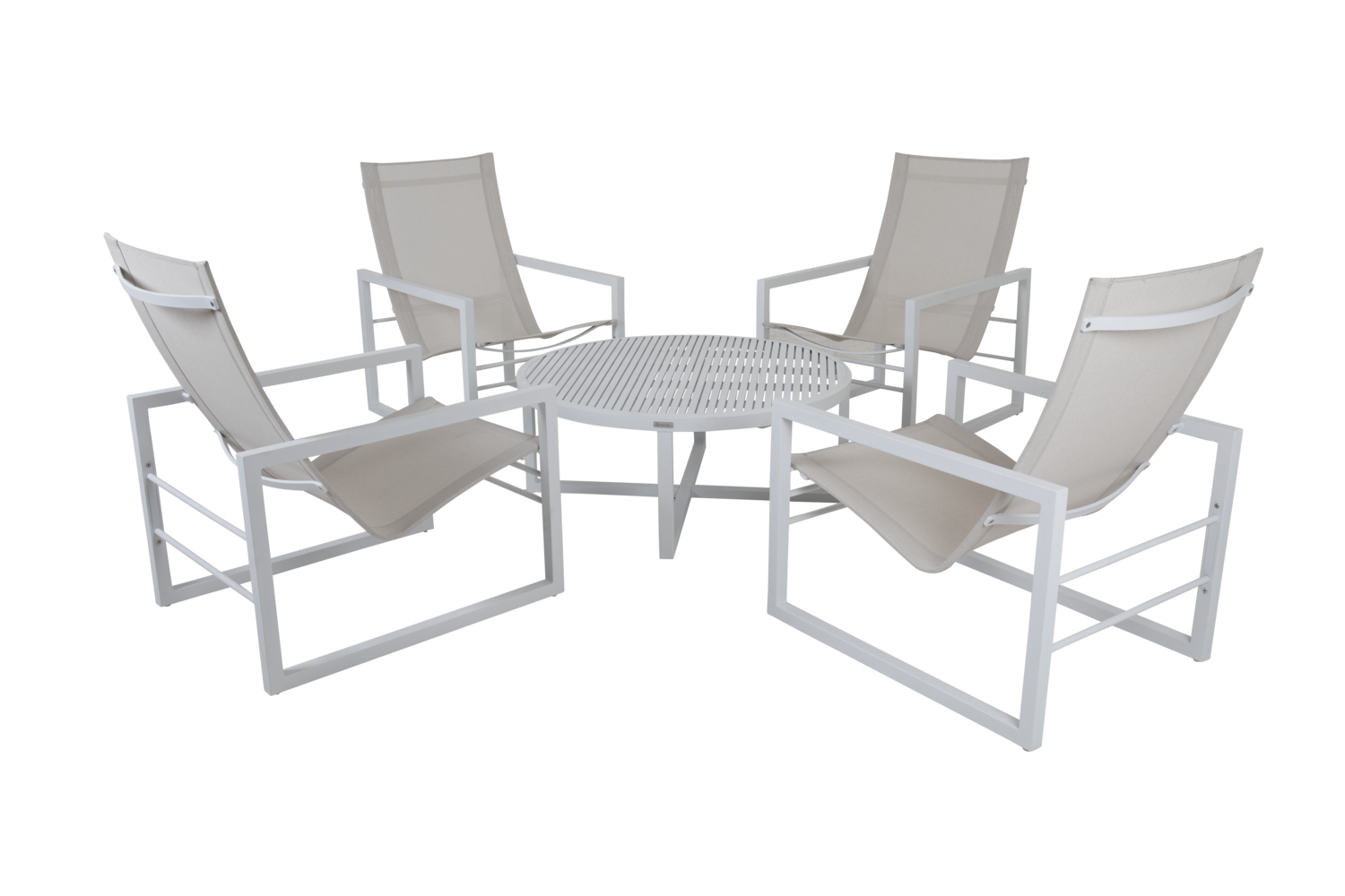 Brafab Vevi fåtölj Vit/vit