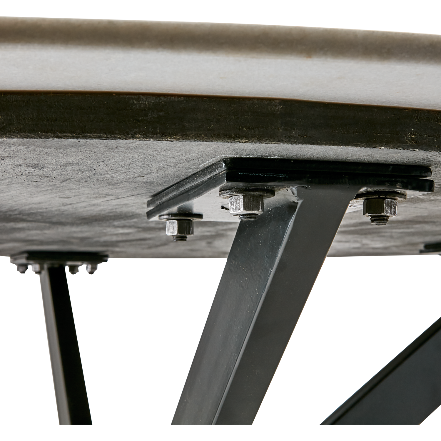 Affari of Sweden MILAN Bord, Vit/svart