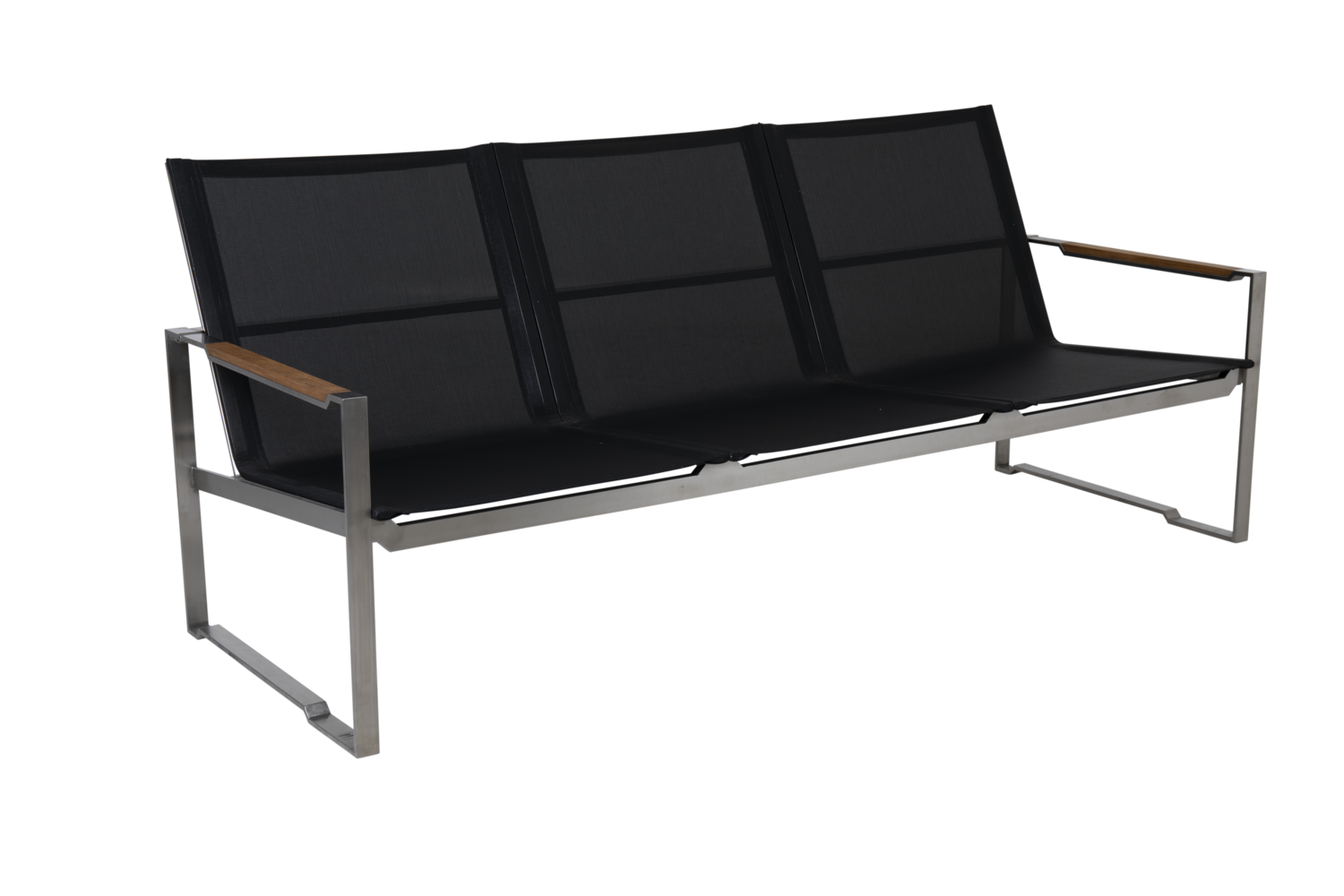 Brafab Gotland 3-sitssoffa Grå/svart