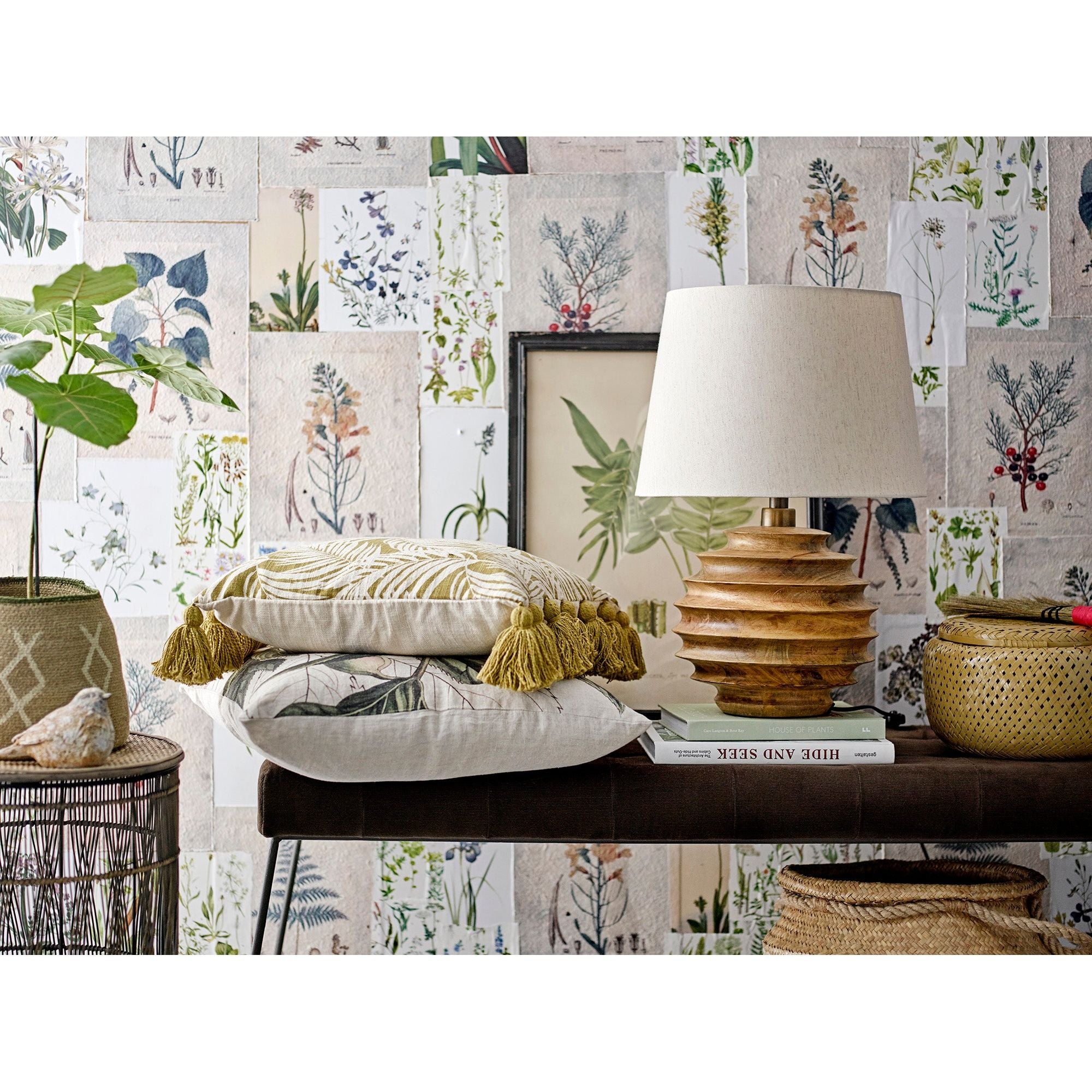 Creative Collection Svale Bordslampa, Natur, Mango