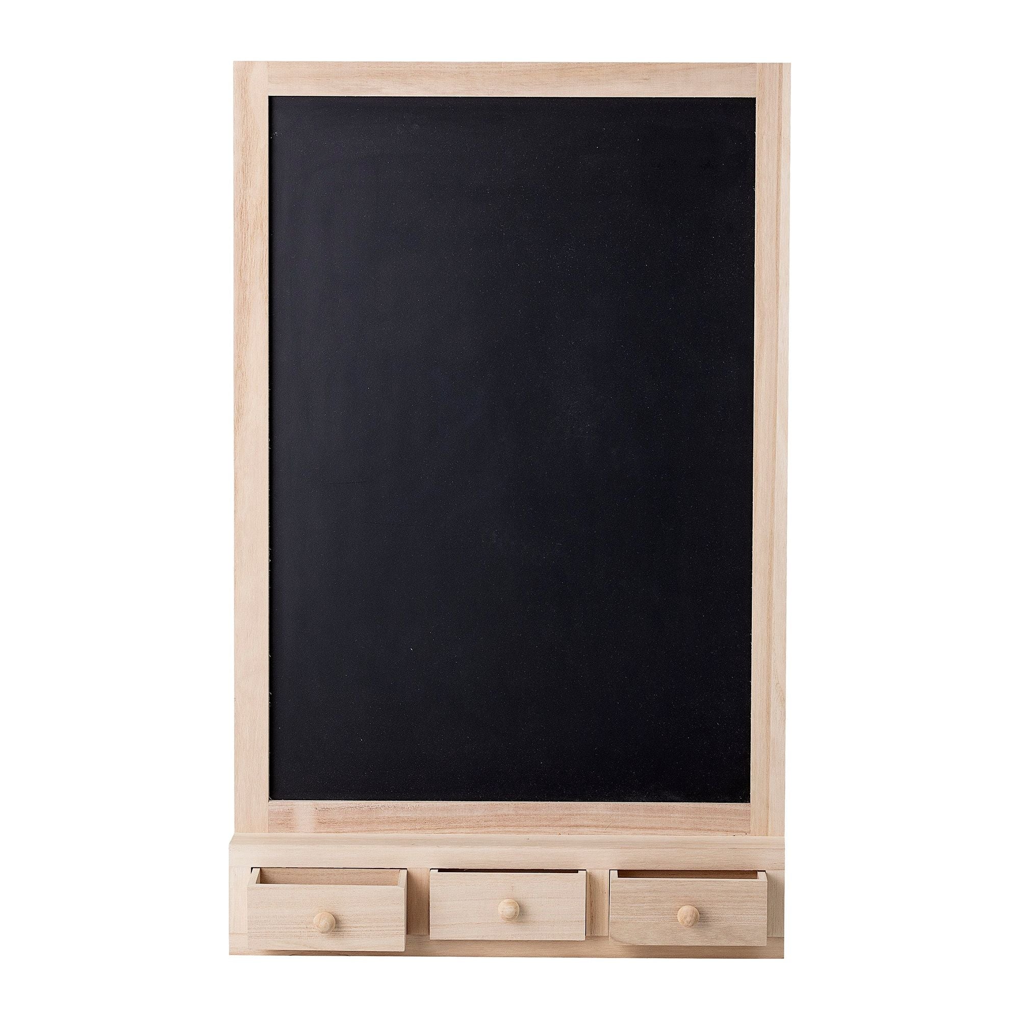 Bloomingville Mini Higma Blackboard, Svart, Paulownia