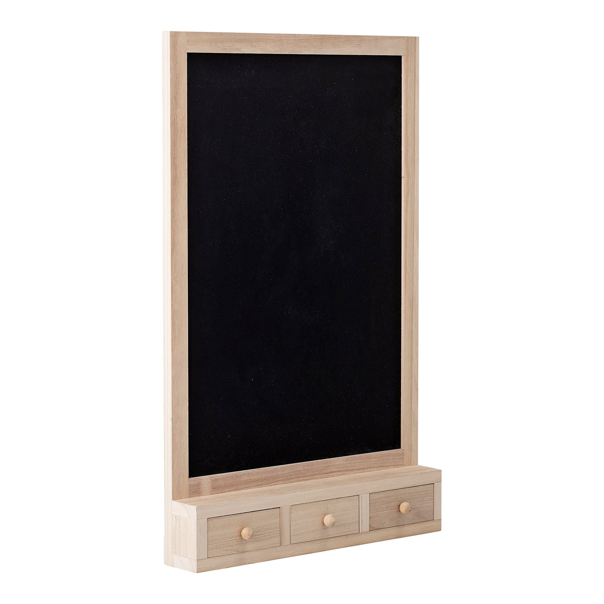 Bloomingville Mini Higma Blackboard, Svart, Paulownia