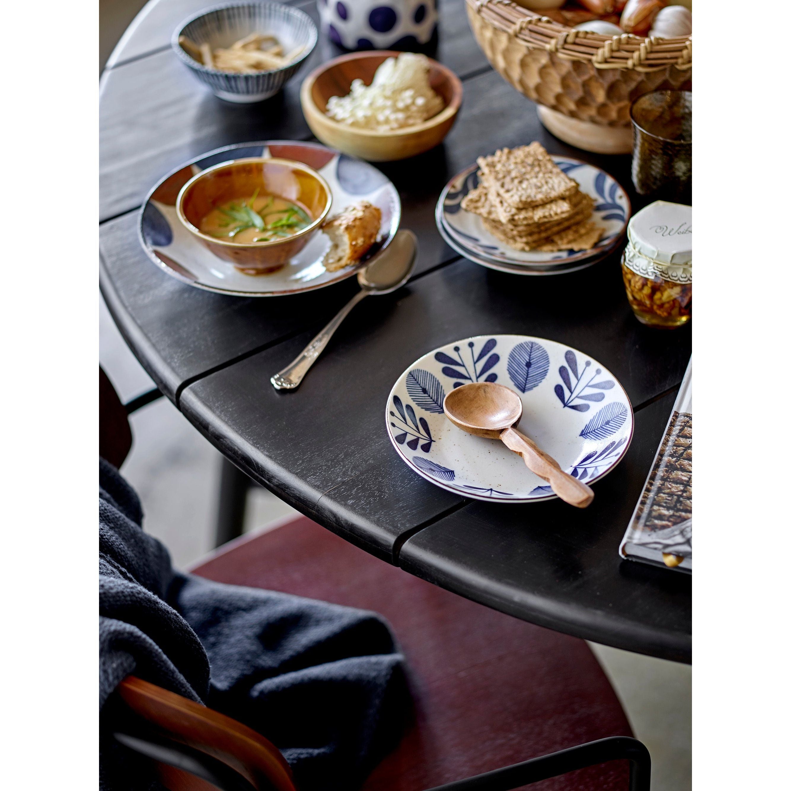 Creative Collection Lope Matbord, Svart, Akacia