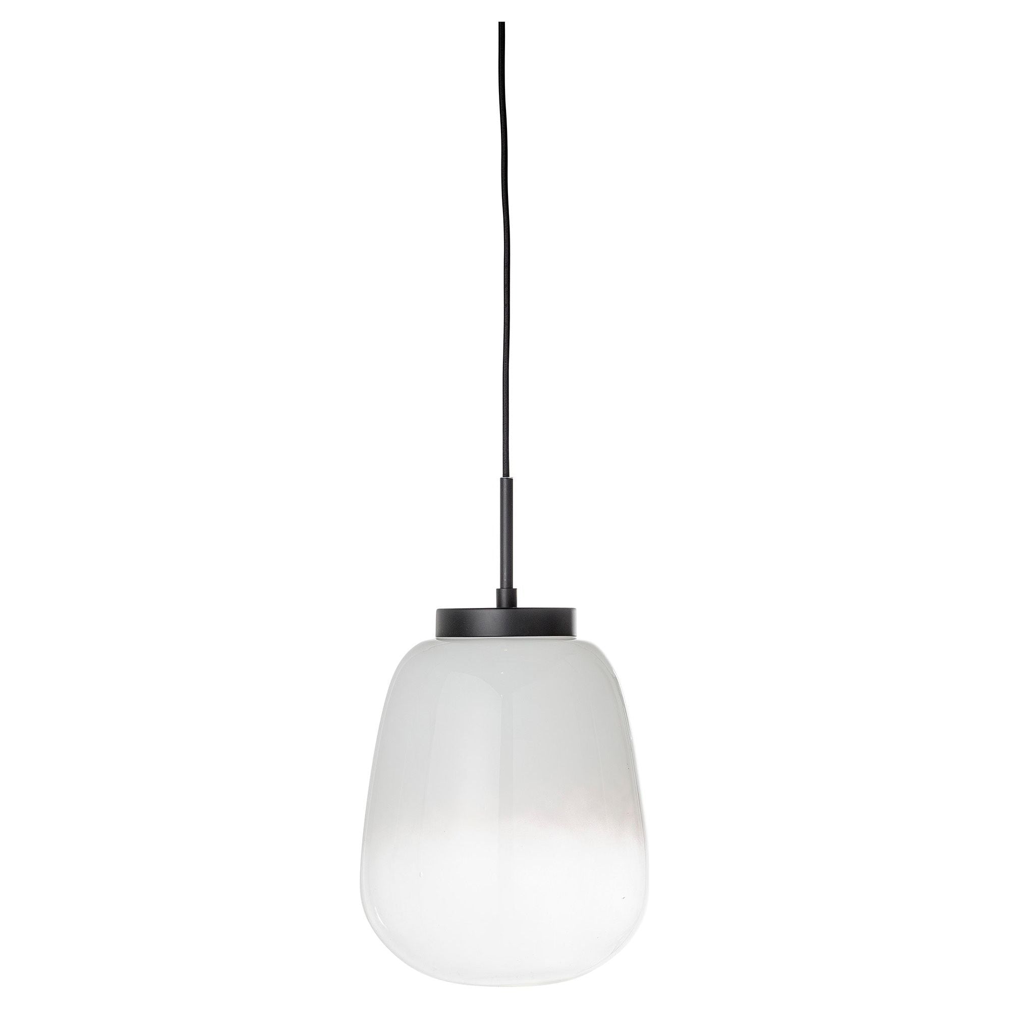 Bloomingville Ece Taklampa, Vit, Glas