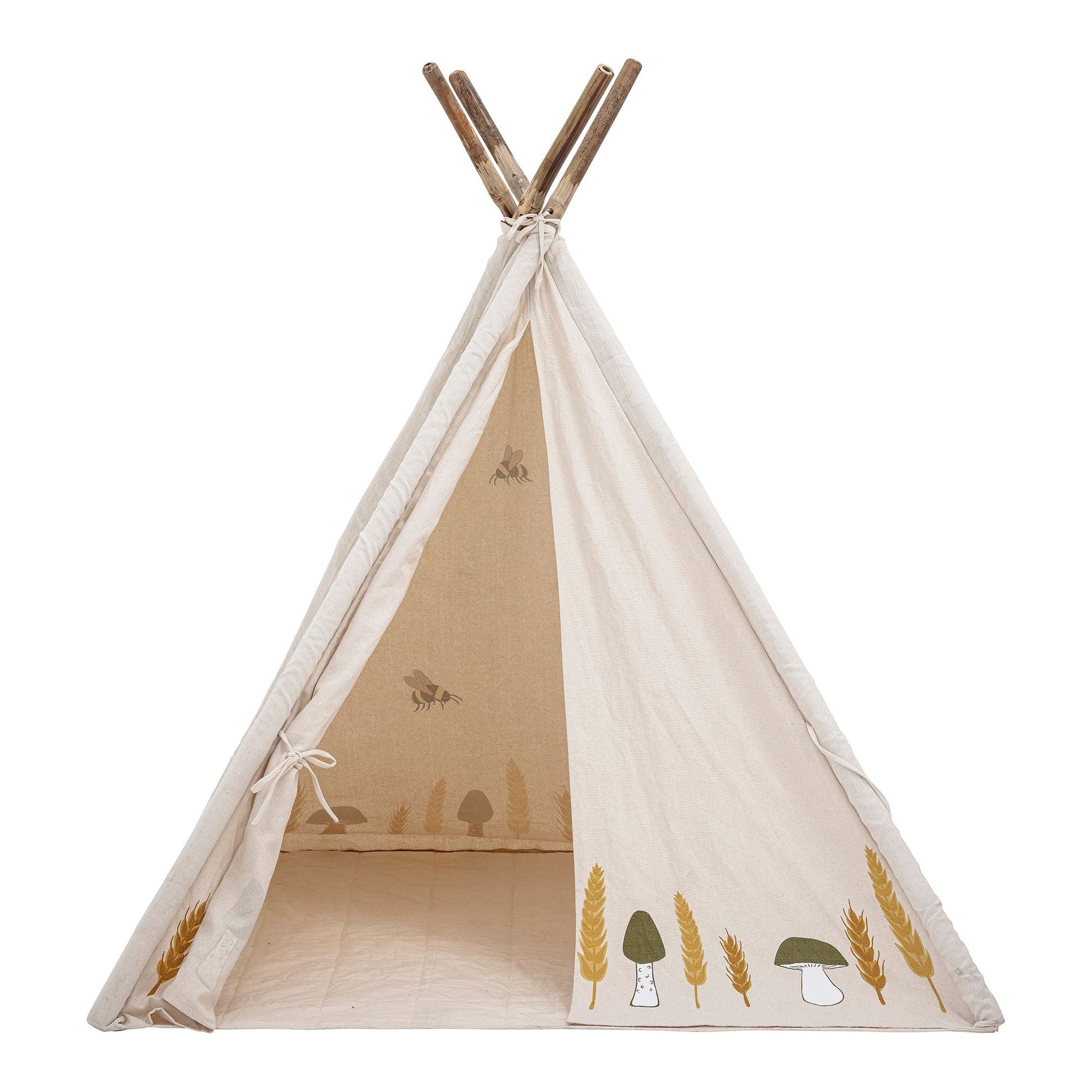 Bloomingville Mini Millo Barnens Tipi, Natur, Bomull