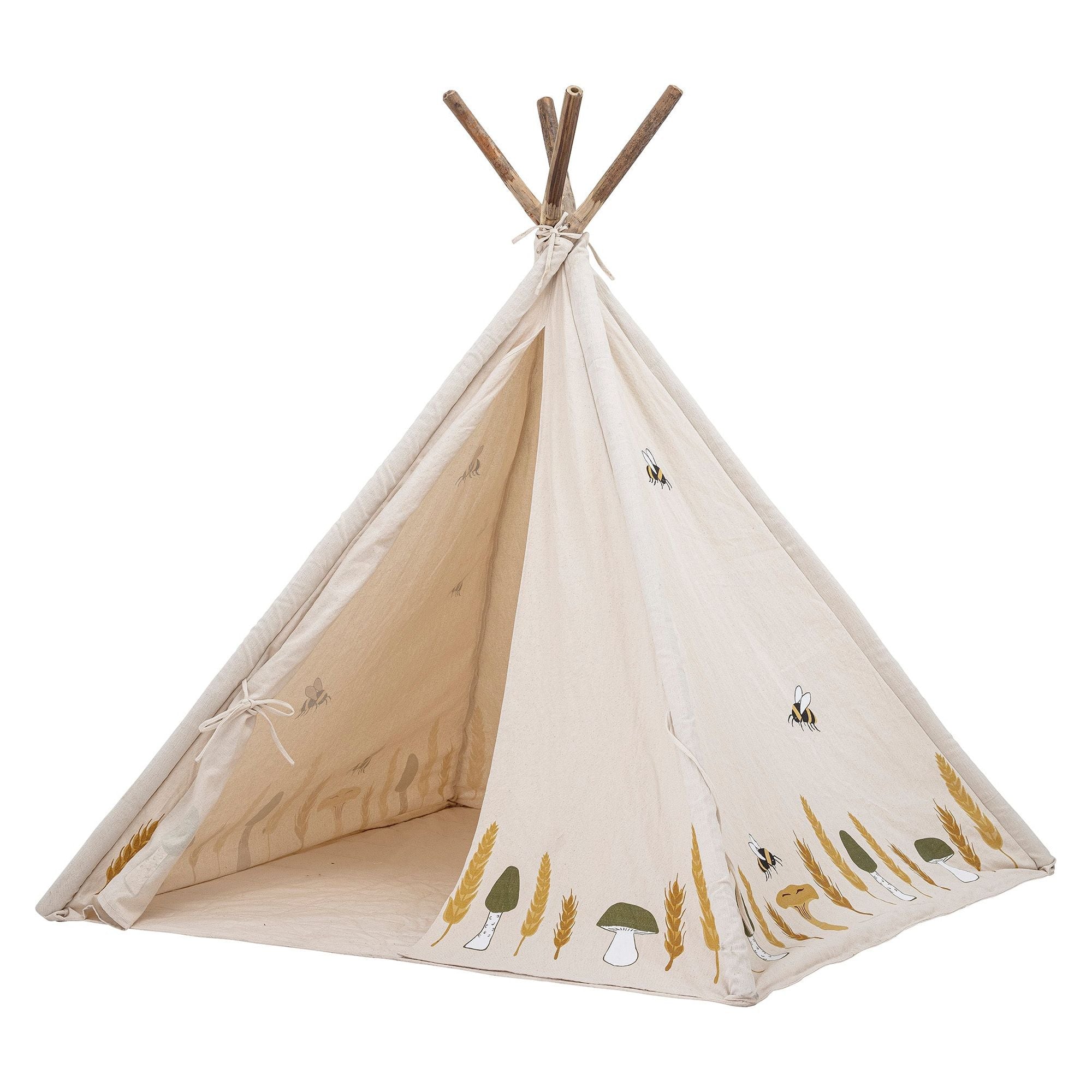 Bloomingville Mini Millo Barnens Tipi, Natur, Bomull