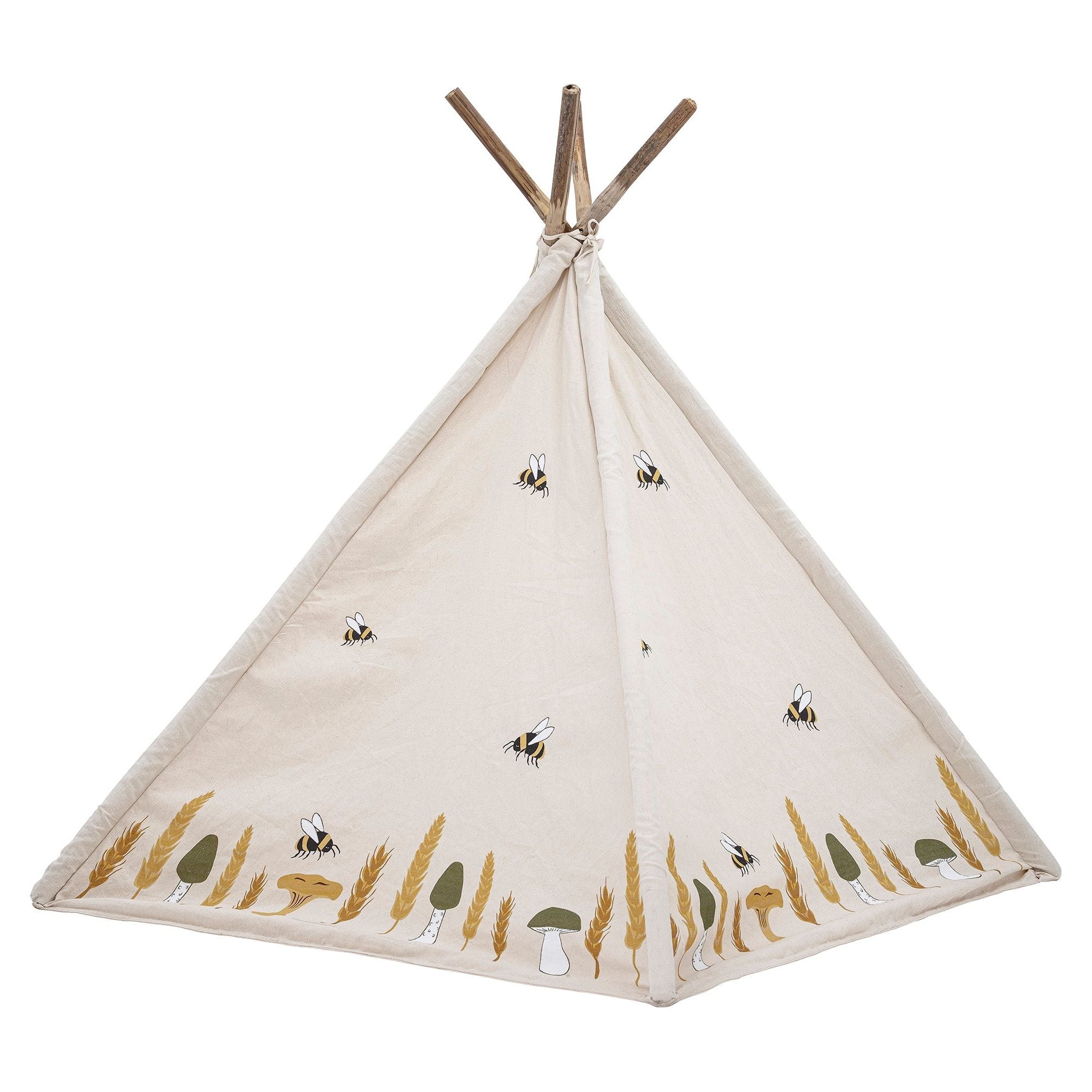 Bloomingville Mini Millo Barnens Tipi, Natur, Bomull