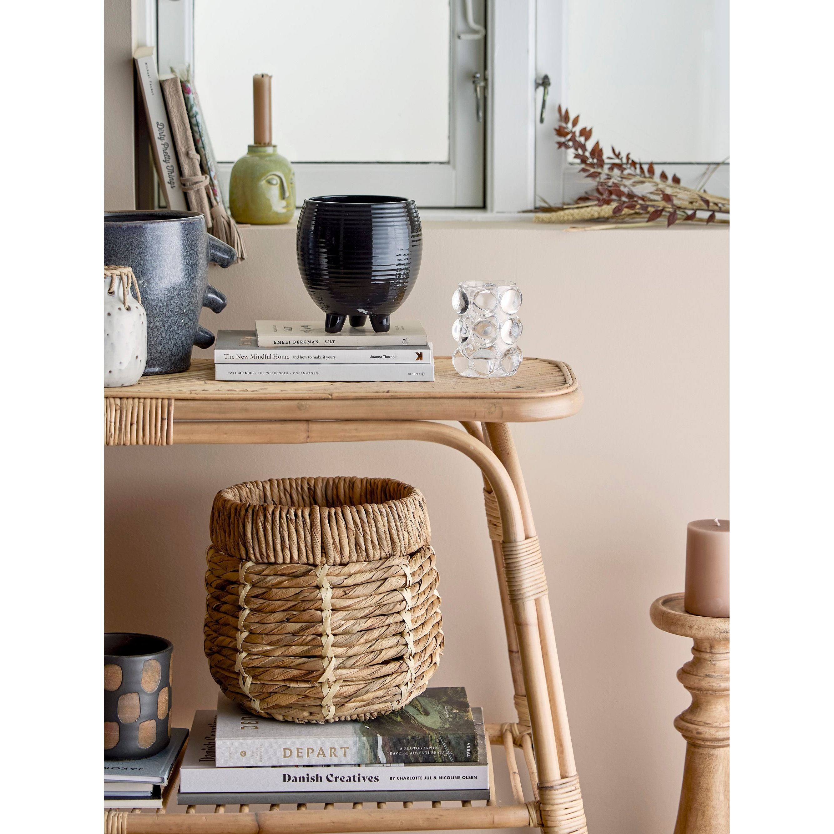 Creative Collection Thenna Konsolbord, Natur, Rattan