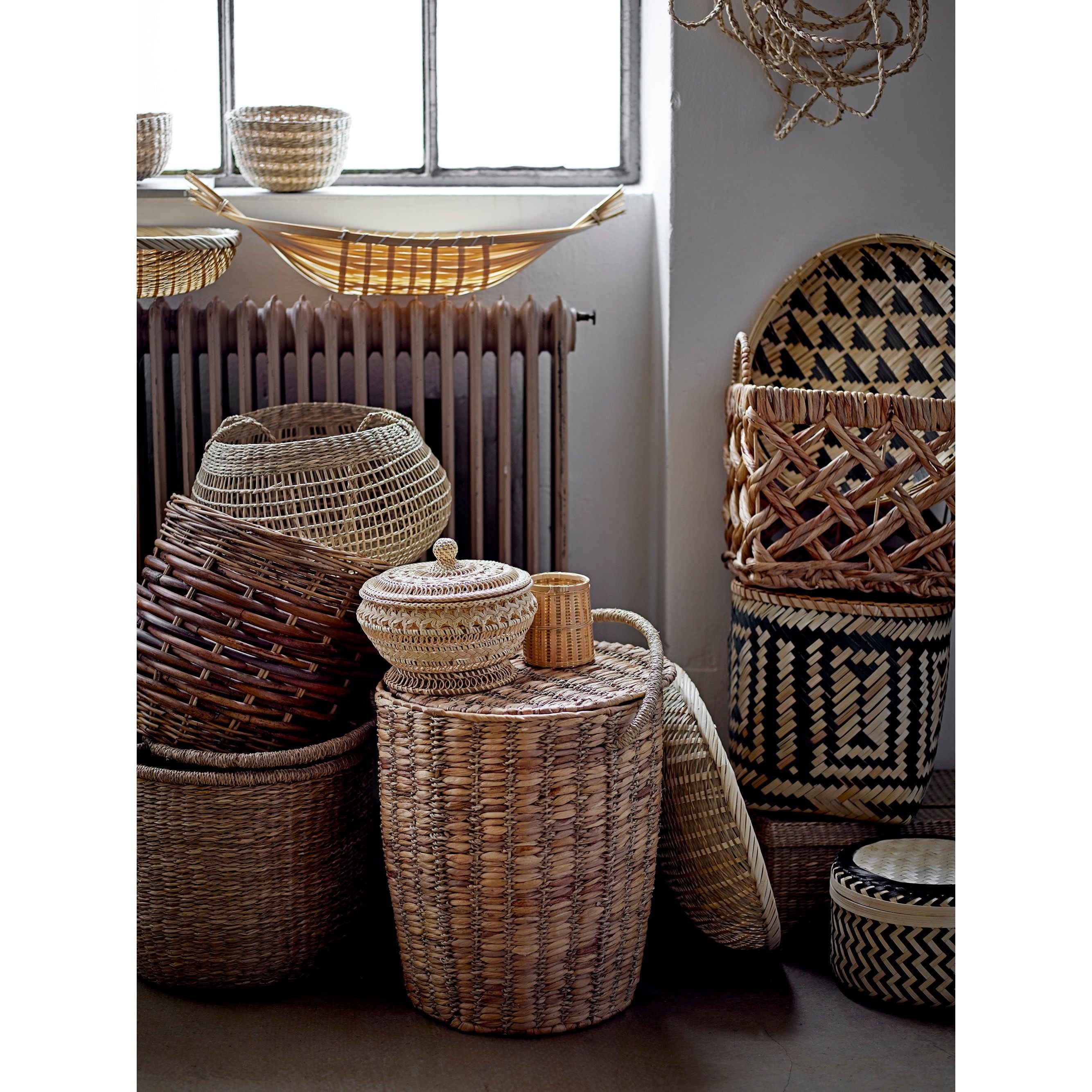 Bloomingville Nico Basket, Natur, Bambu