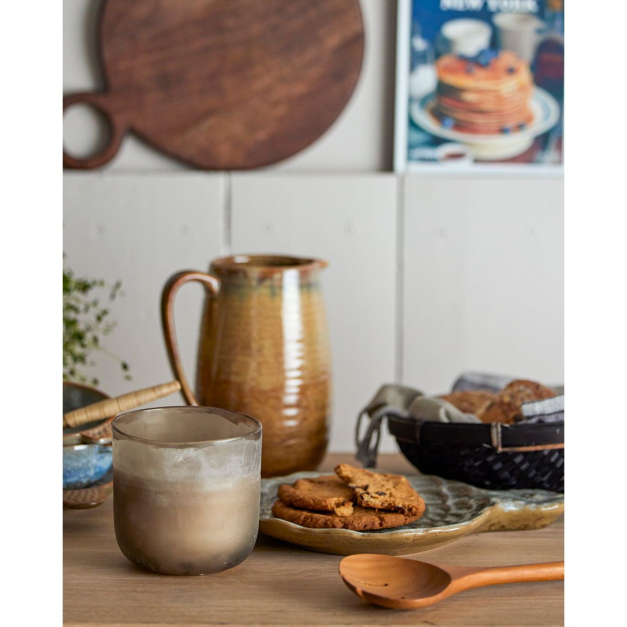 Illume X Bloomingville NO.4-Citronverbena Doftljus, Natur, Vax