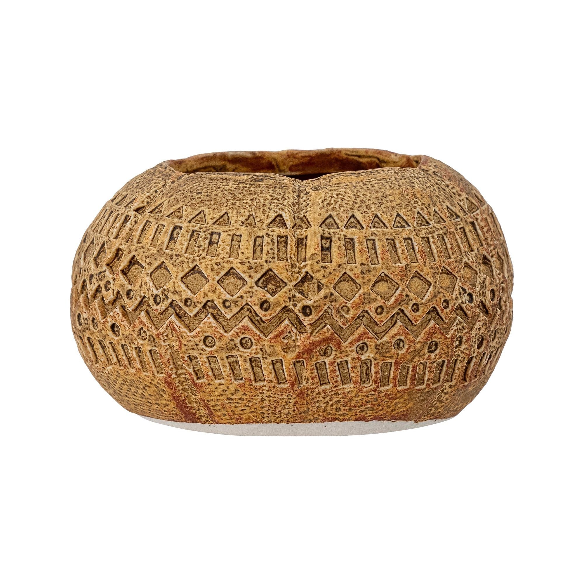 Creative Collection Zally Blomkruka, Brun, Stengods