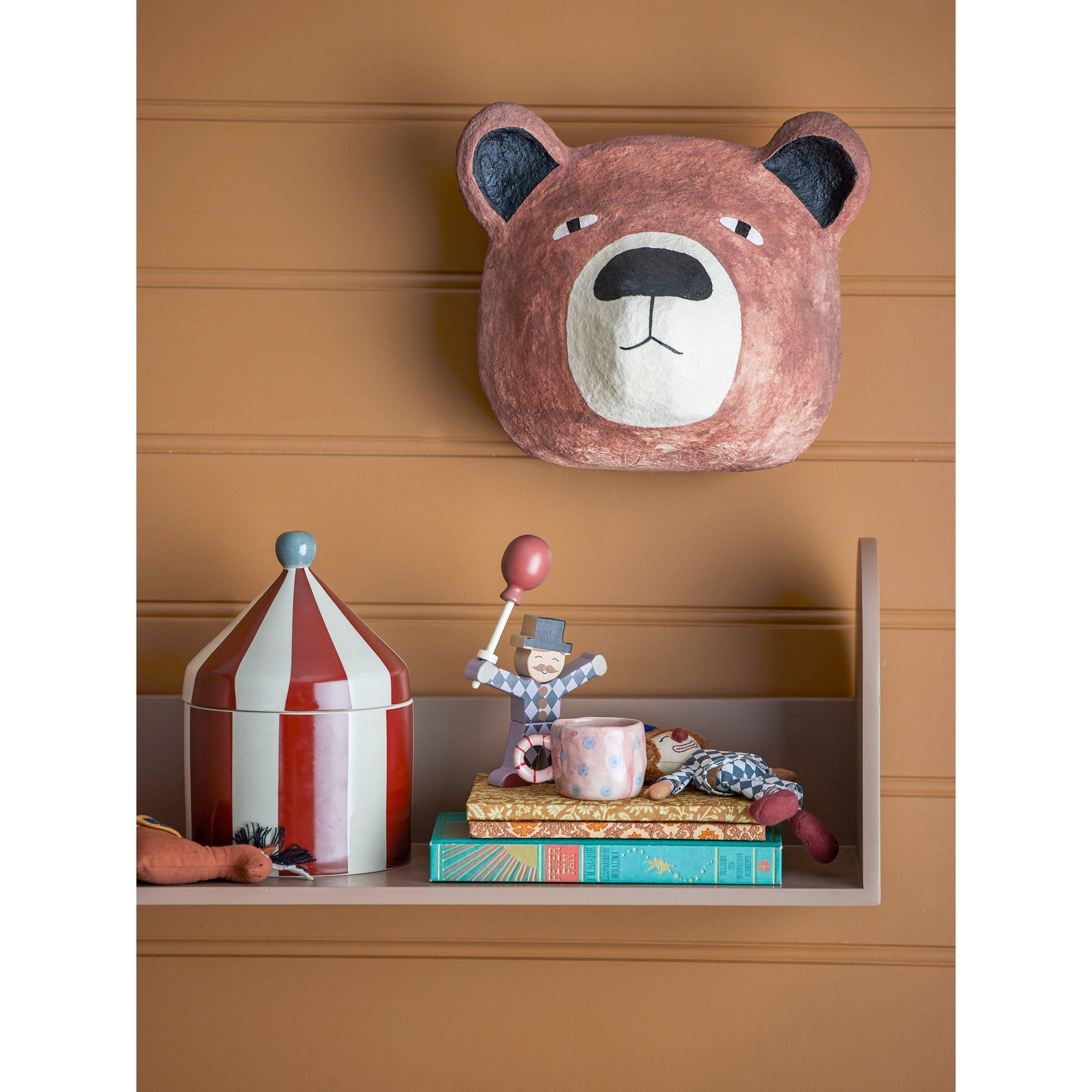 Bloomingville Mini Mikke Hylla, Brun, MDF