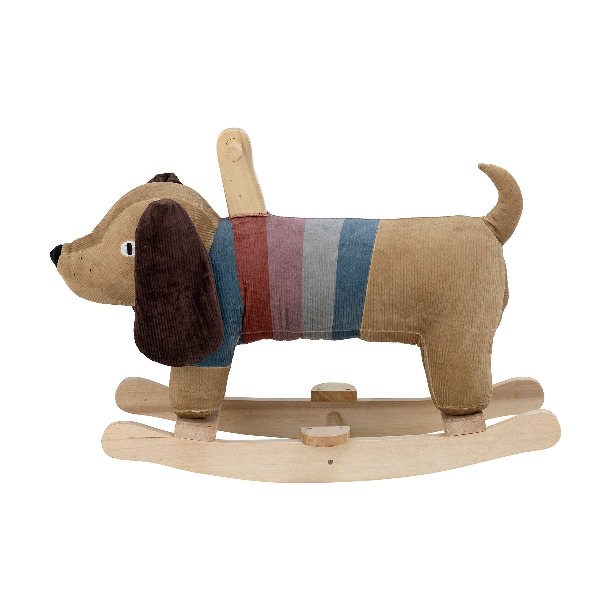 Bloomingville Mini Charlie Gungande Leksak, Hund, Brun, Polyester