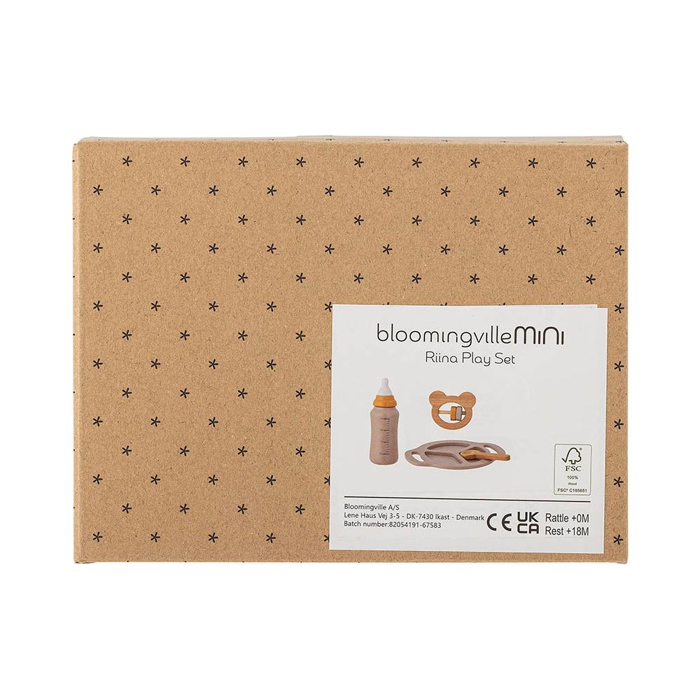 Bloomingville Mini Riina Lekset, Baby, Grå, FSC®100%, MDF