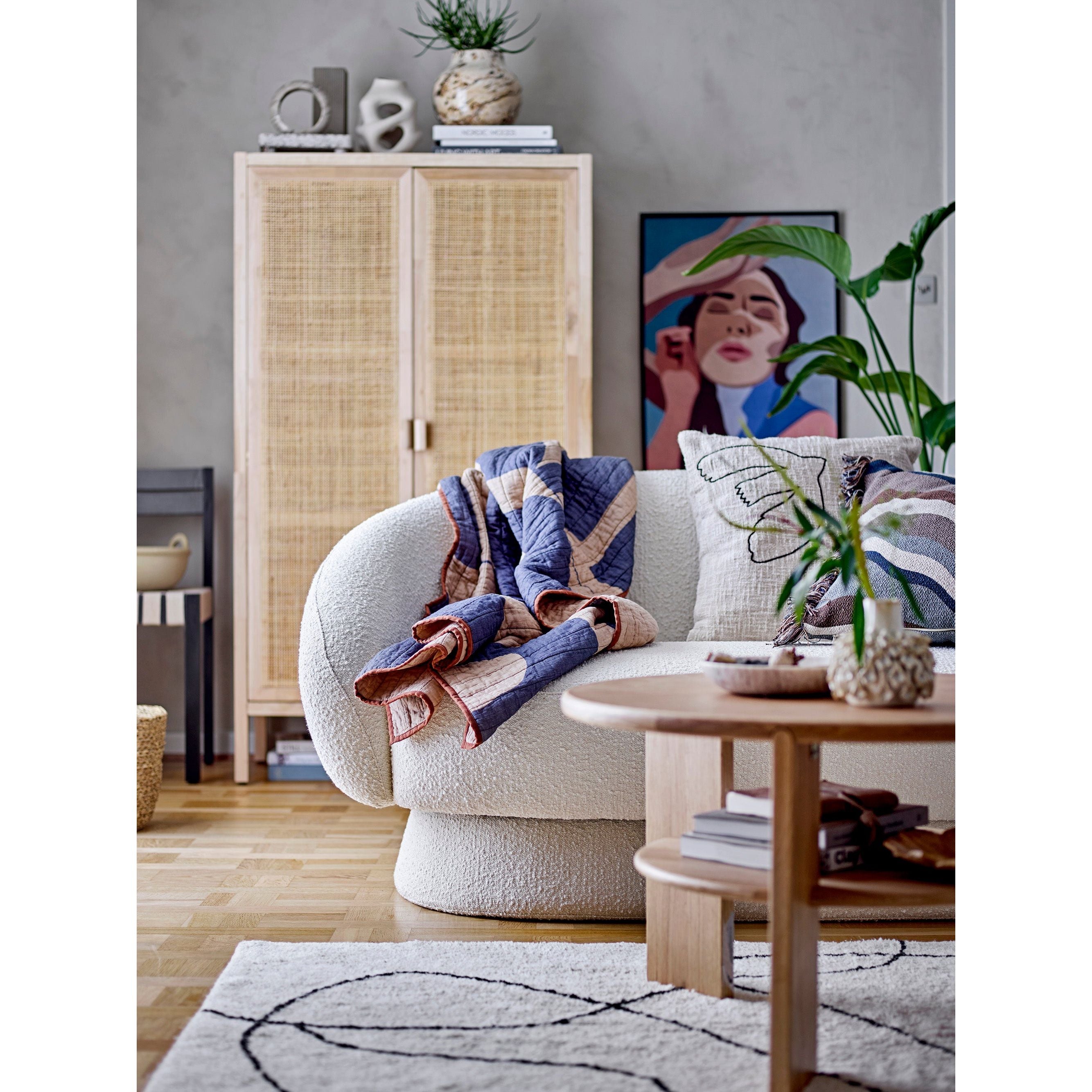 Bloomingville Lourdes Soffbord, Natur, Ek