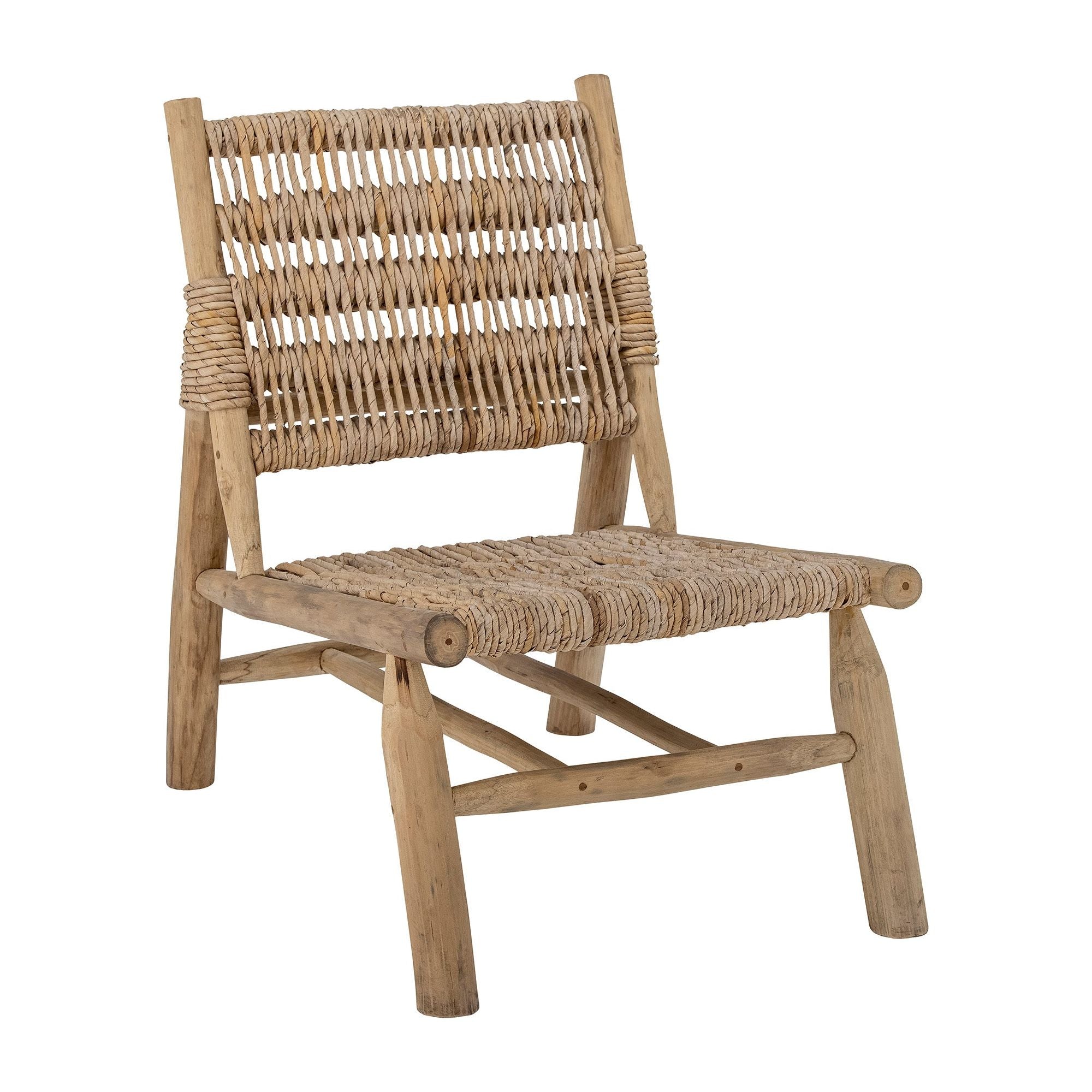 Bloomingville Ruthy Loungestol, Natur, Teak