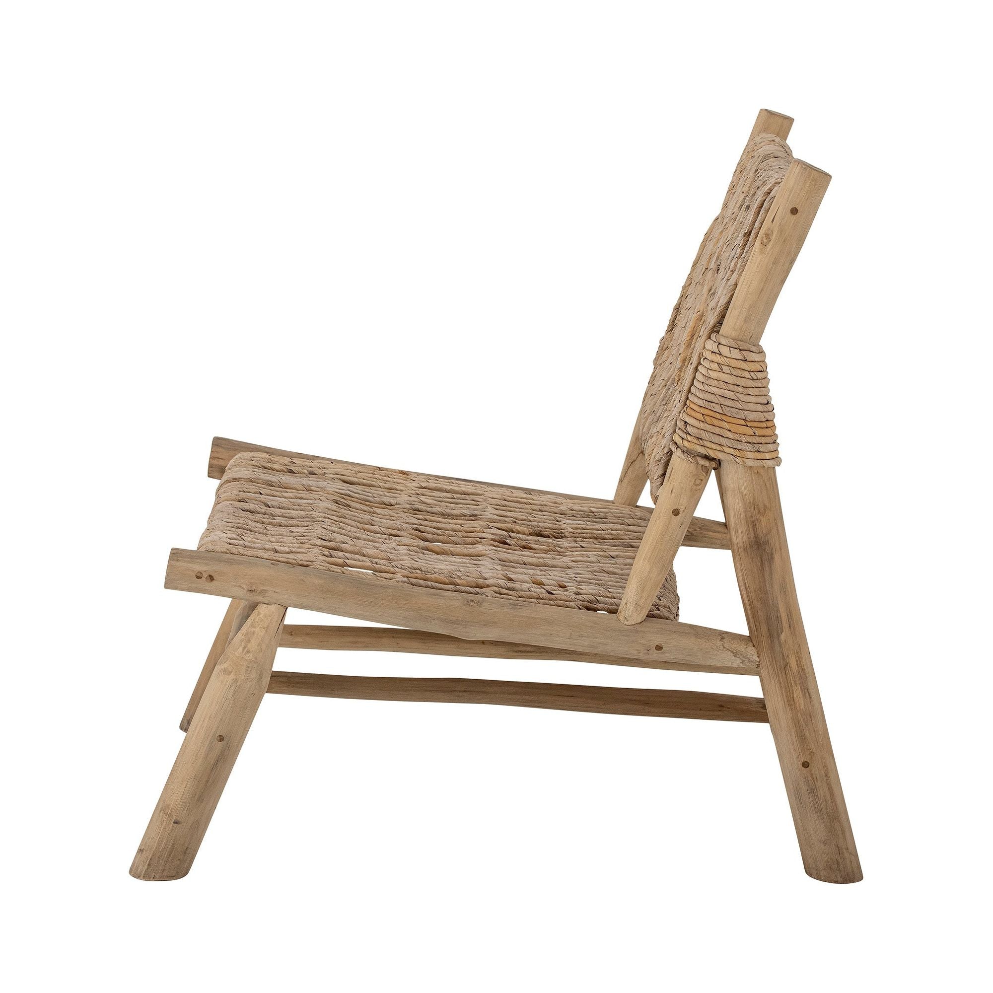 Bloomingville Ruthy Loungestol, Natur, Teak