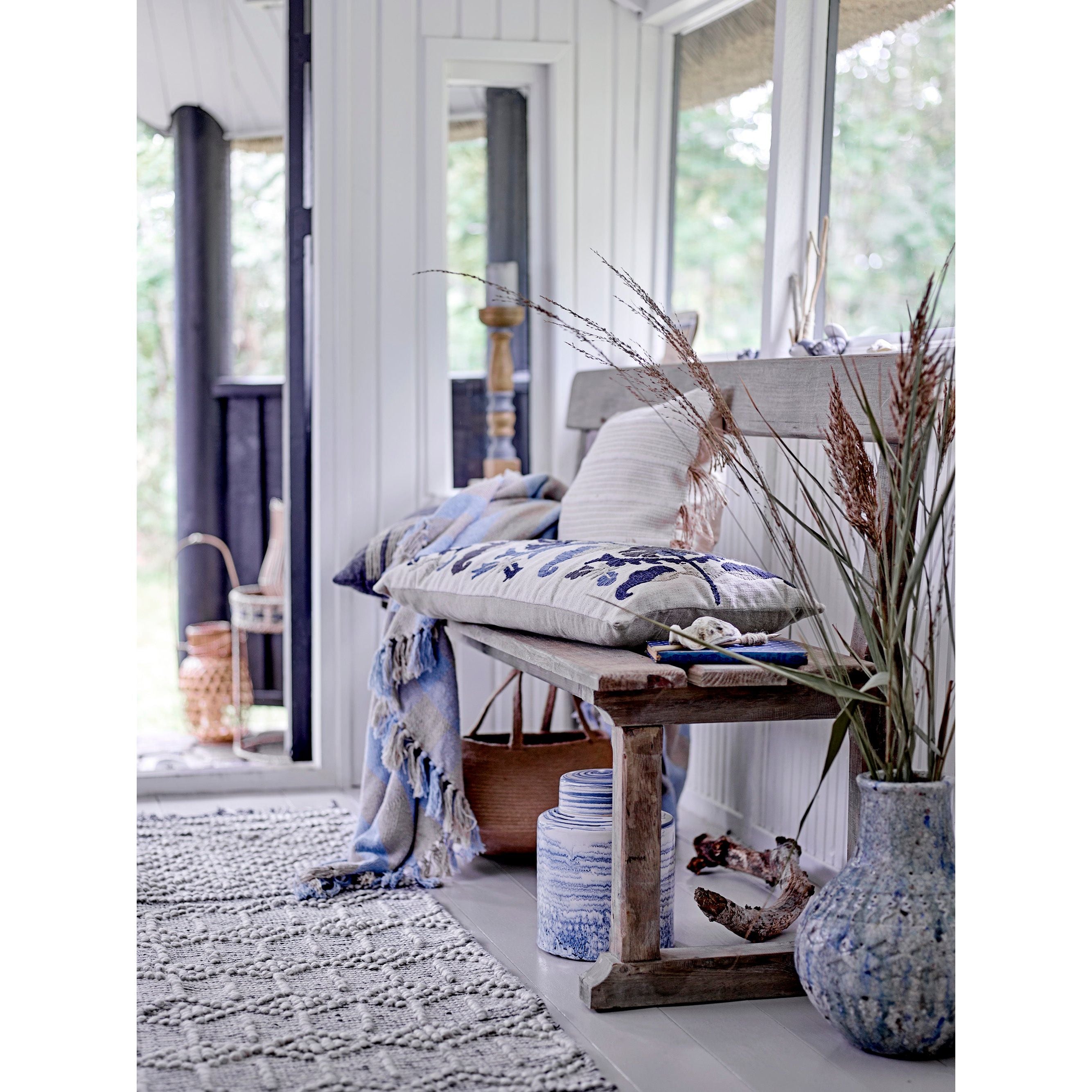 Creative Collection Maisy Matta, Grå, Polyester