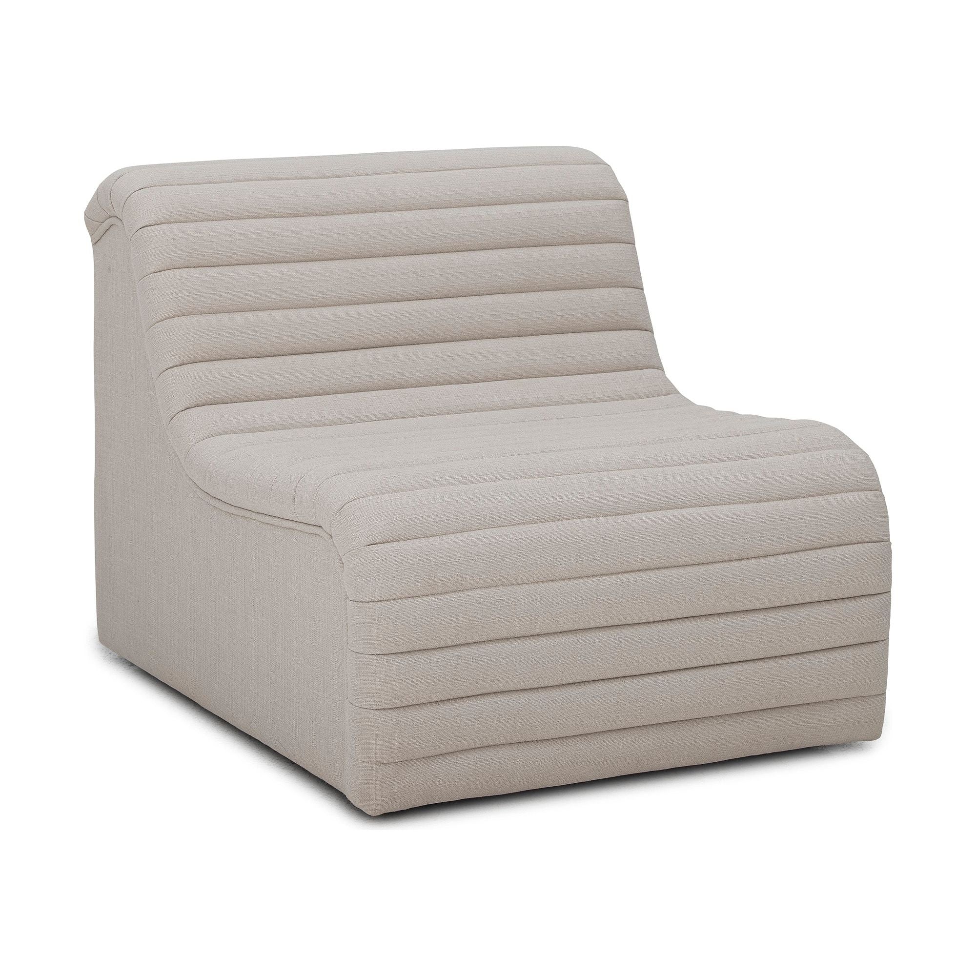 Bloomingville Allure Loungestol, Natur, Polyester
