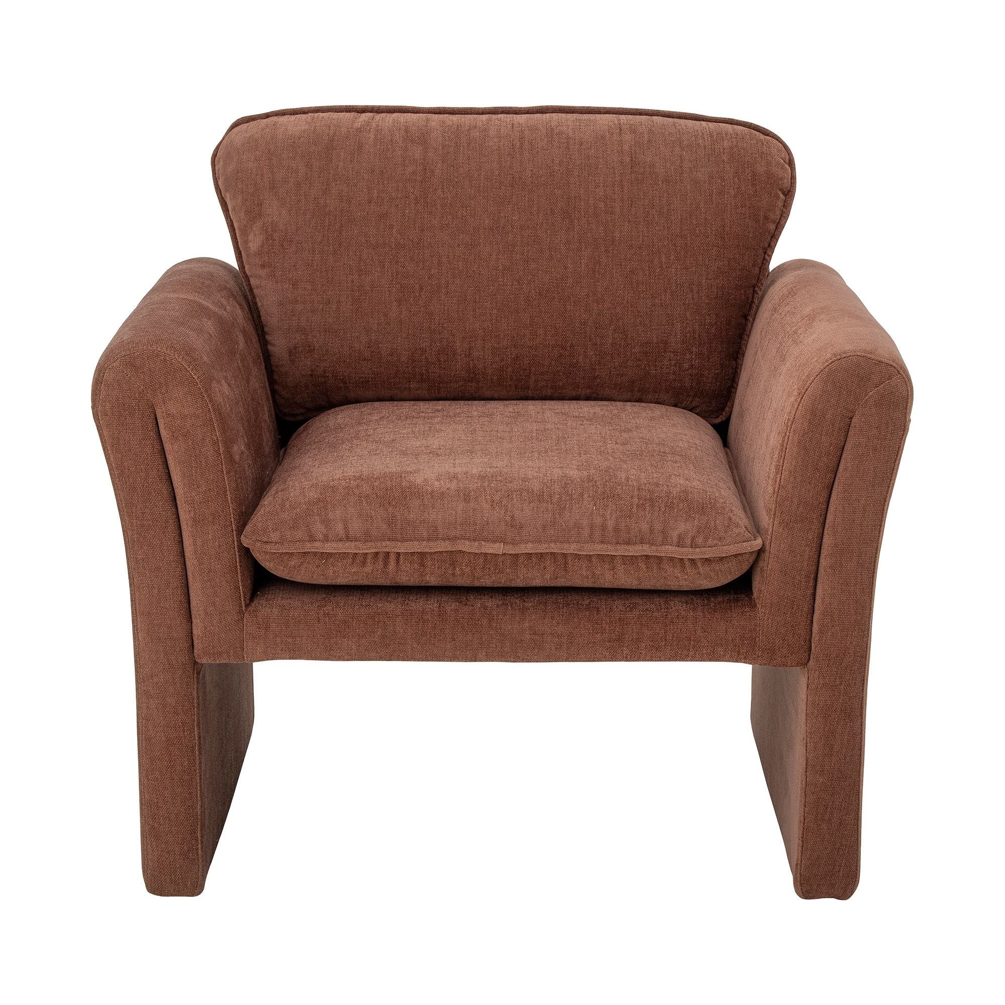 Bloomingville Paseo Loungestol, Brun, Polyester