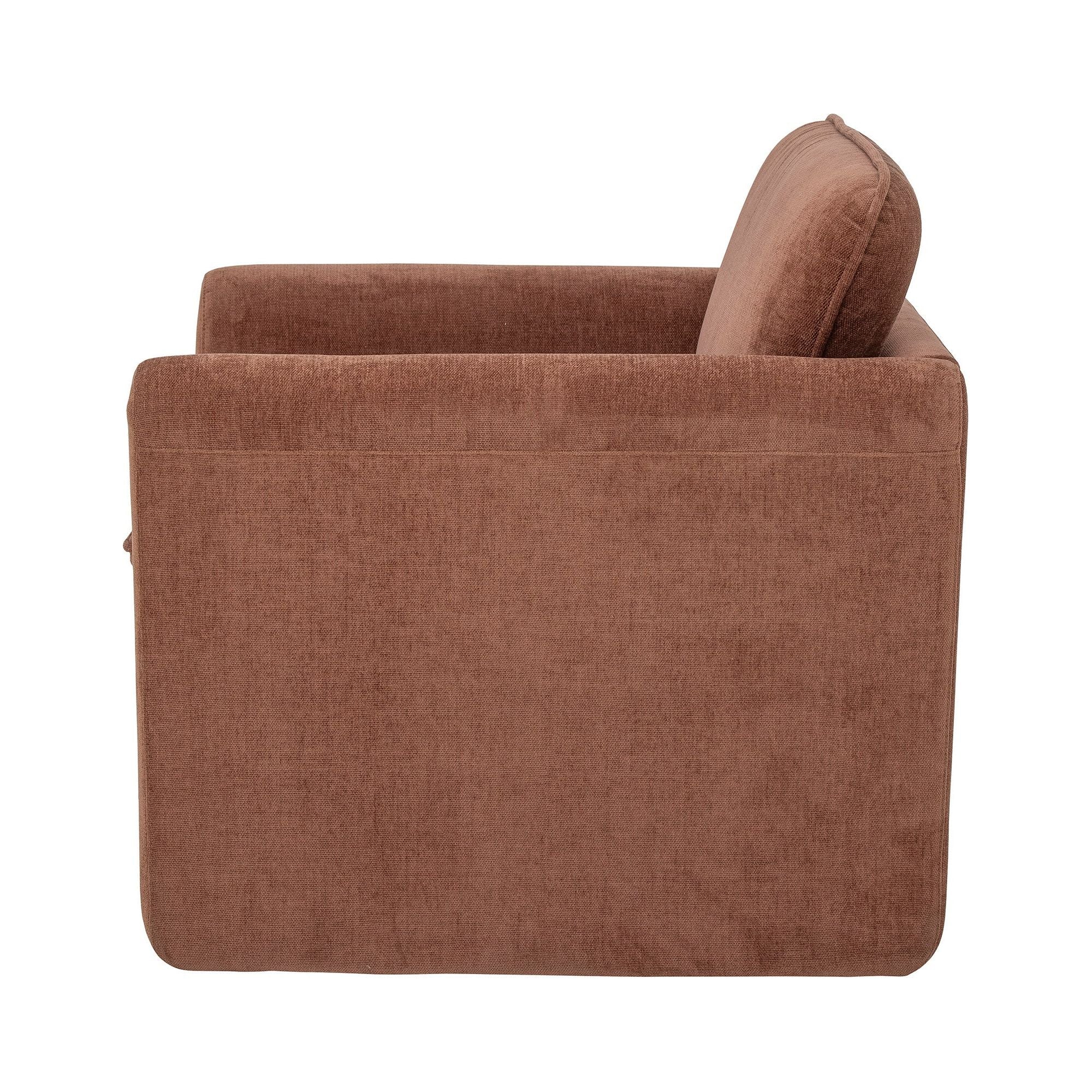 Bloomingville Paseo Loungestol, Brun, Polyester