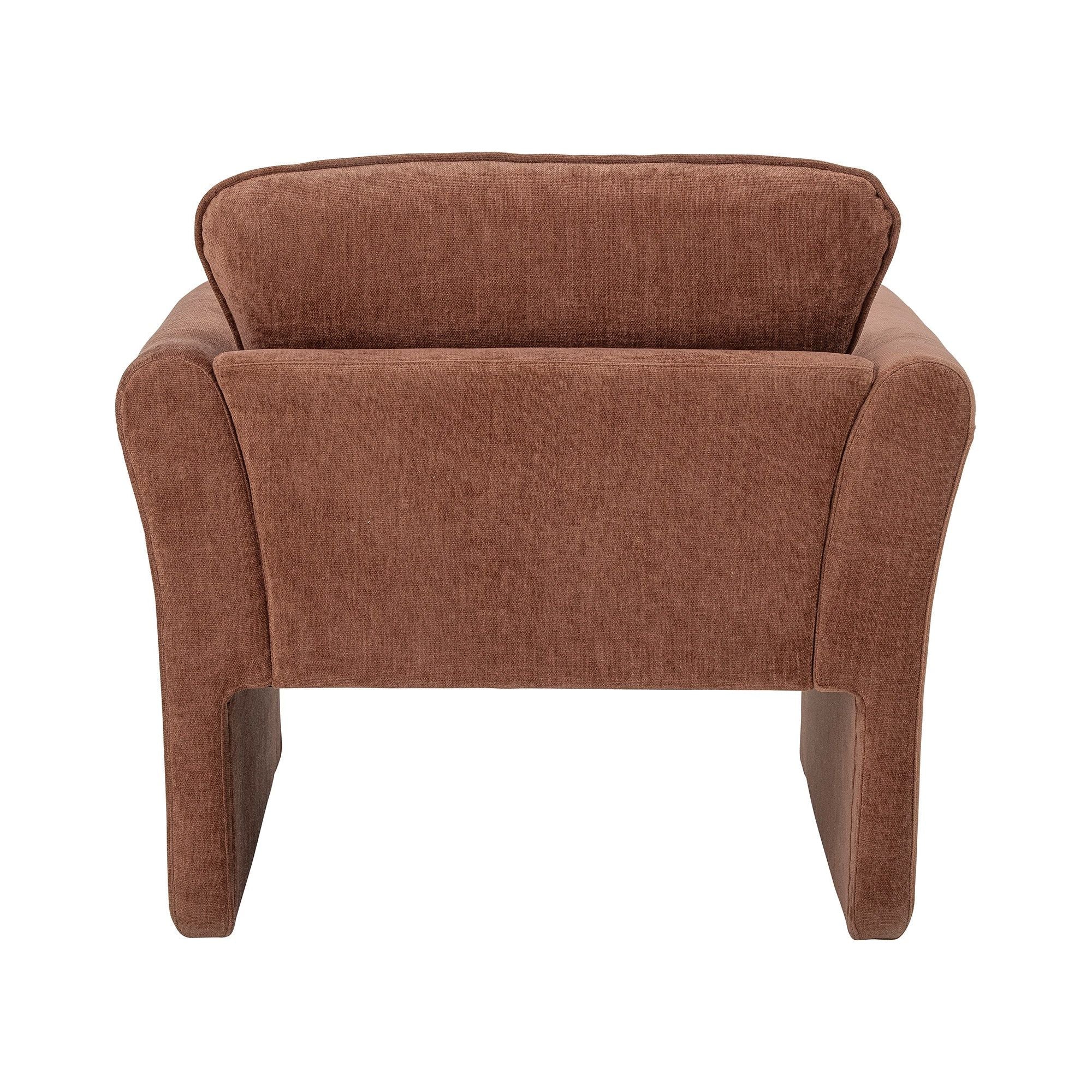 Bloomingville Paseo Loungestol, Brun, Polyester