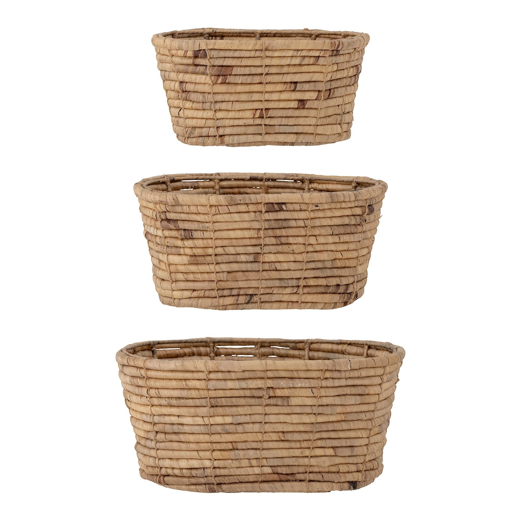 Bloomingville Barba Basket, Natur, Vattenhyacint