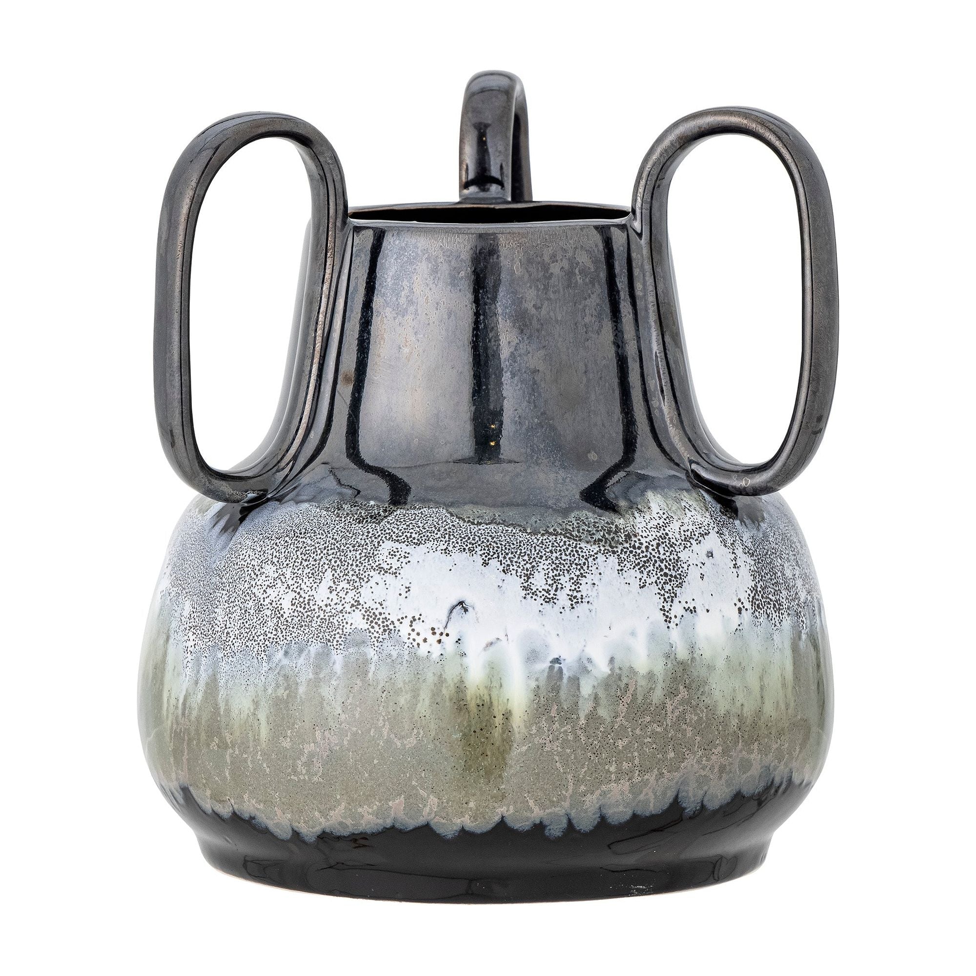 Creative Collection Selim Vas, Svart, Stengods