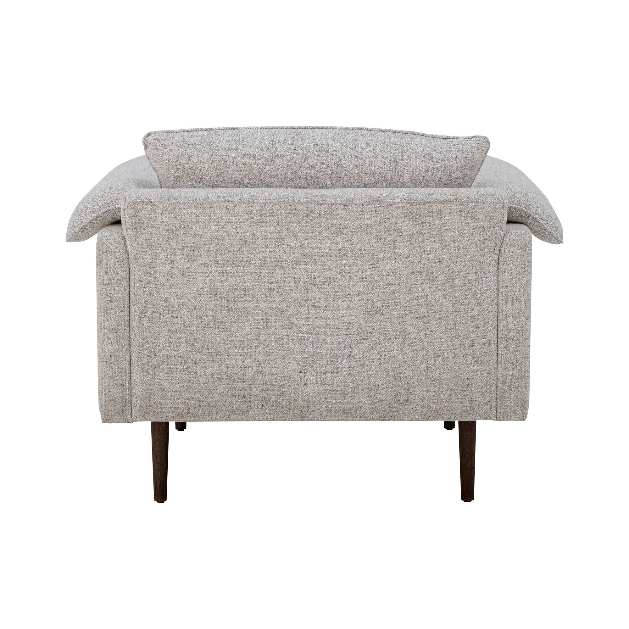 Bloomingville Chesham Loungestol, Vit, Polyester