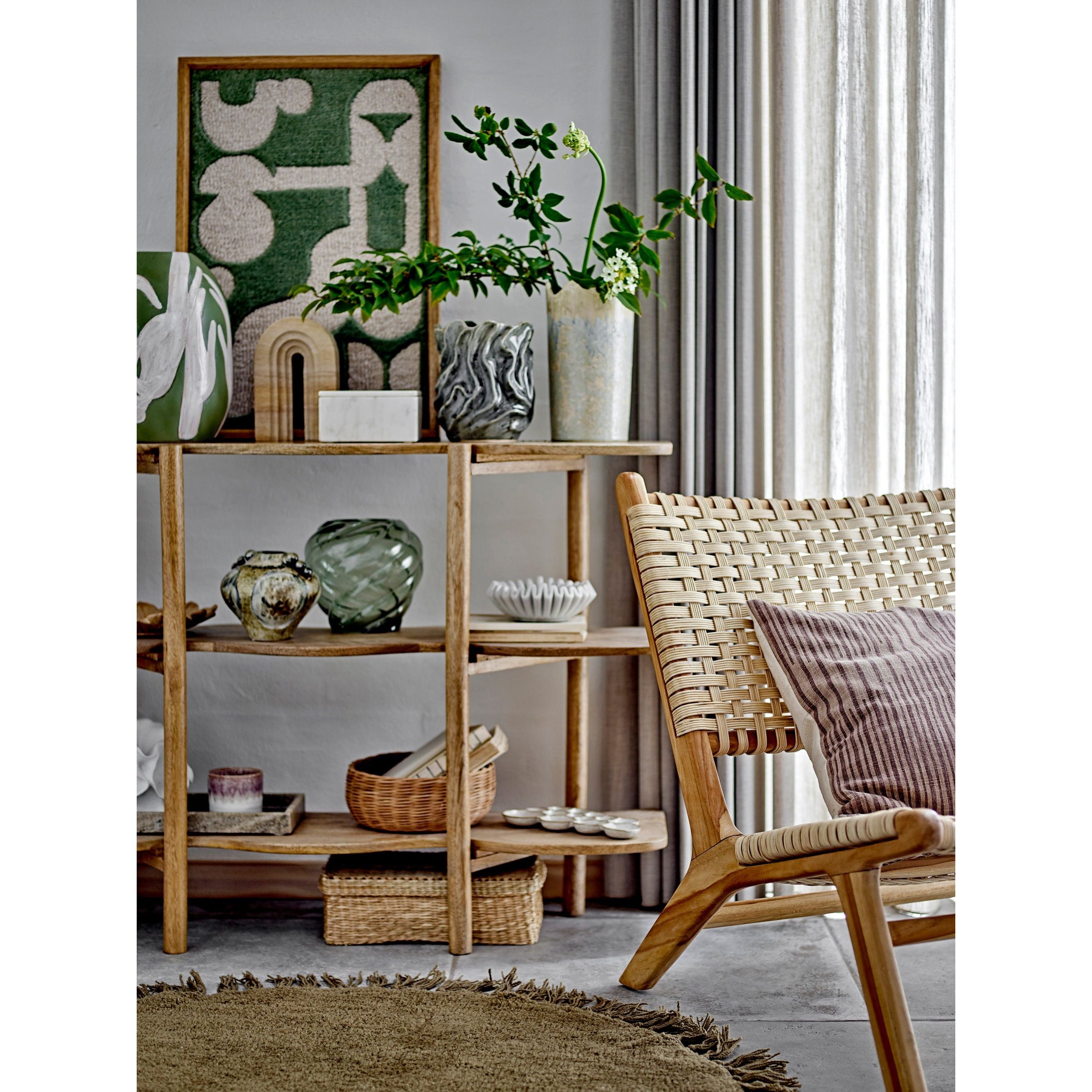 Bloomingville Cophia Vas, Brun, Stengods