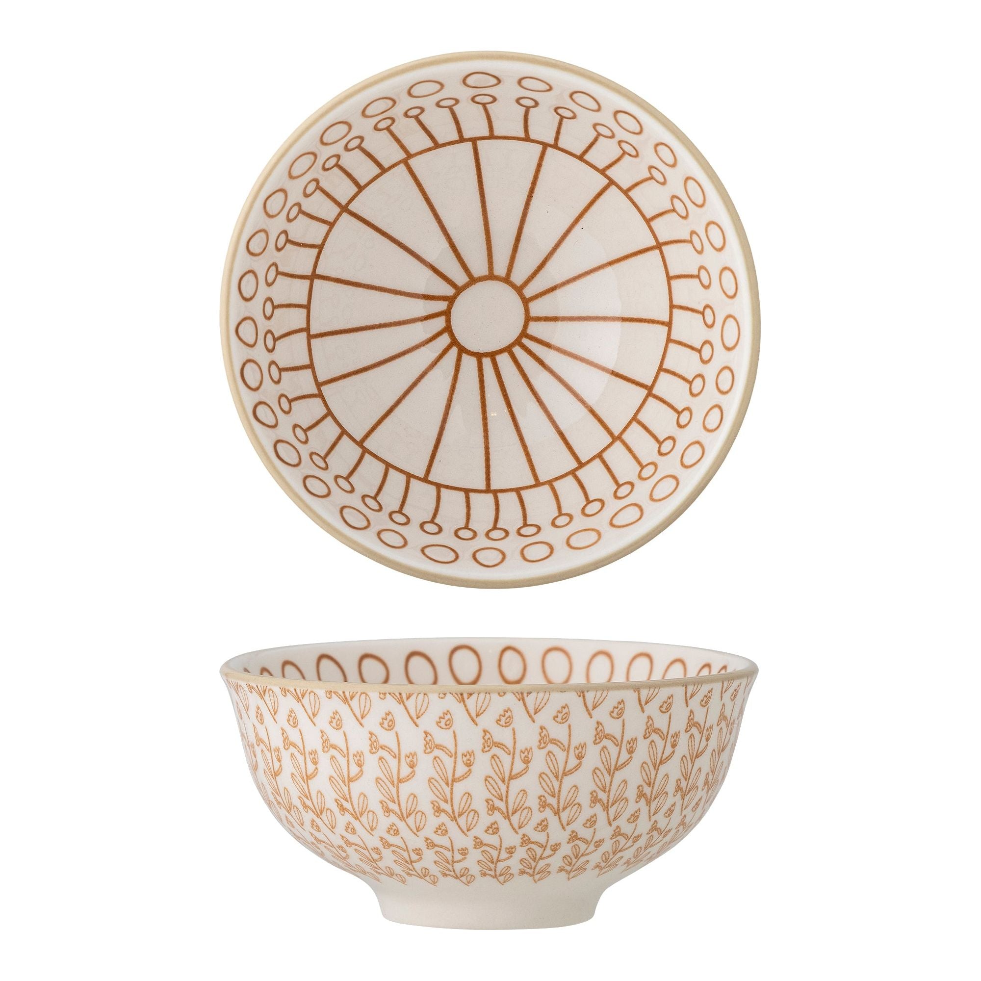 Creative Collection Maple Skål, Orange, Stengods