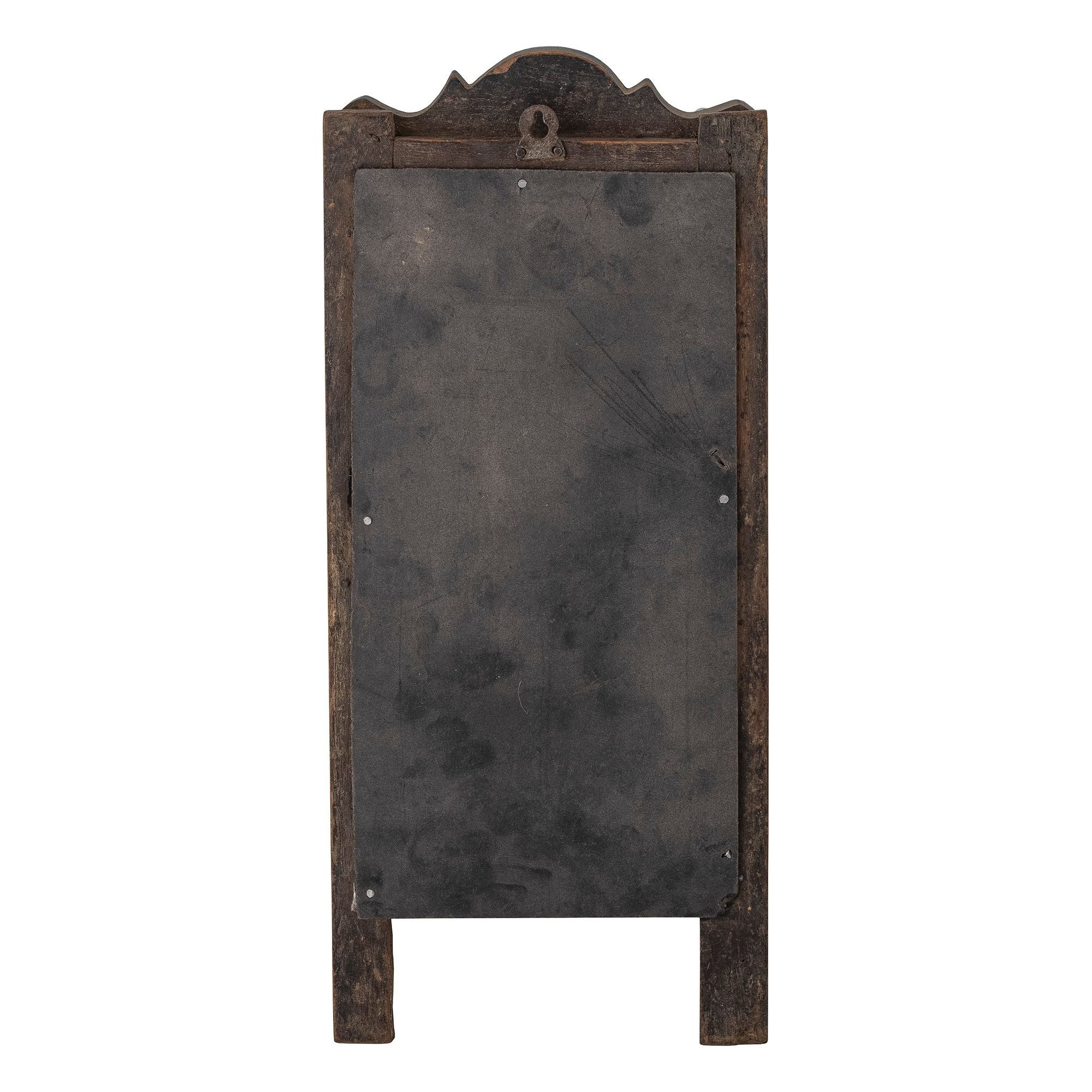 Creative Collection Sehar Spegel med Hylla, Brun, Återvunnet Trä